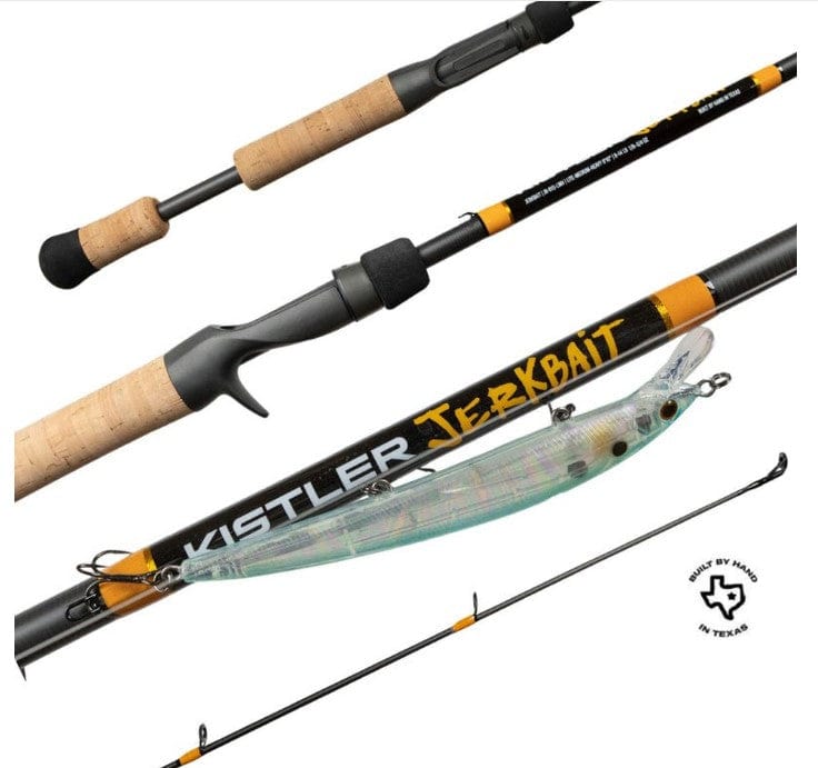 Kistler JB-610-LMH Jerkbait 6’10” Lite Medium Heavy Moderate Fast Action Casting Rod
