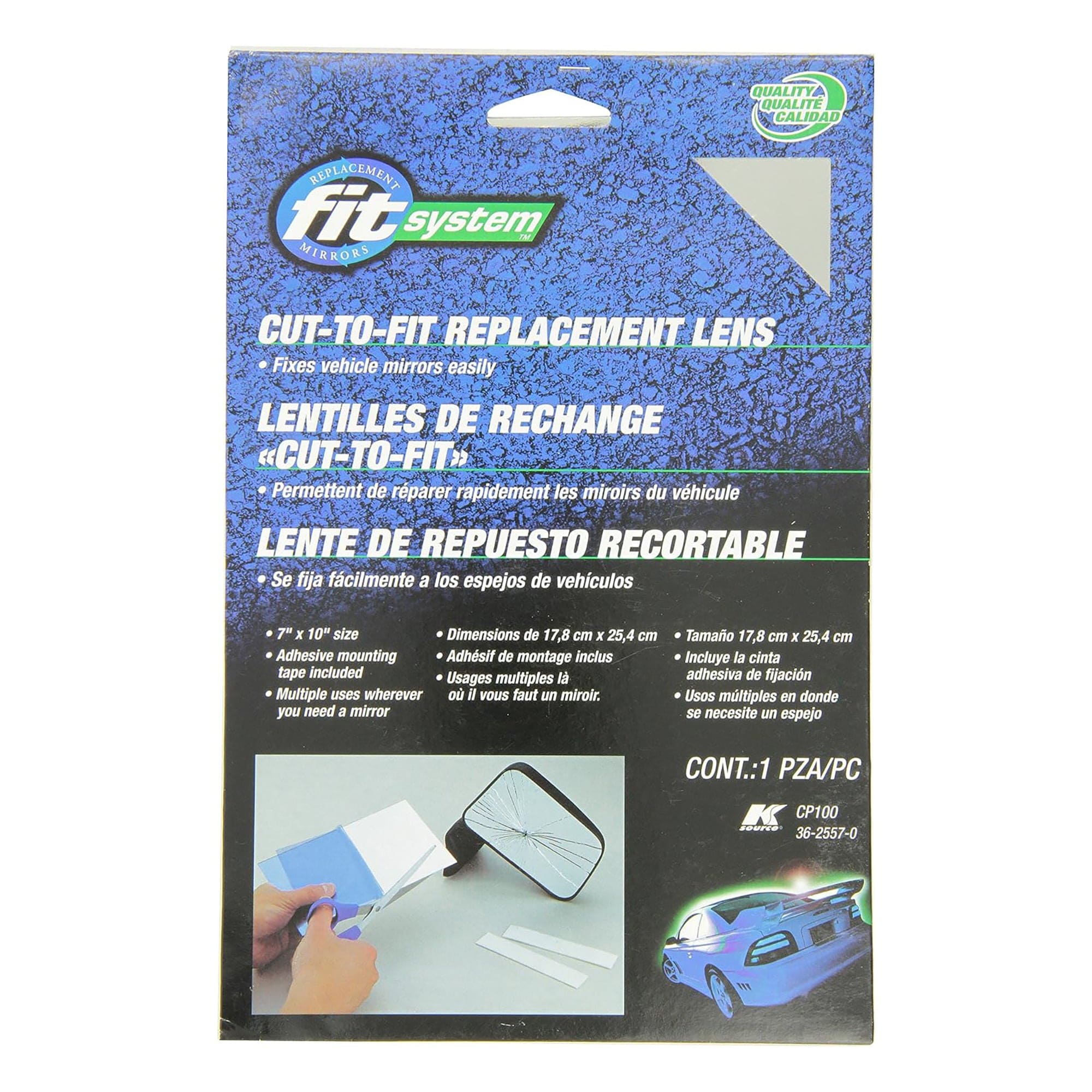 K Source Cut to Fit Lens - Large - CP100