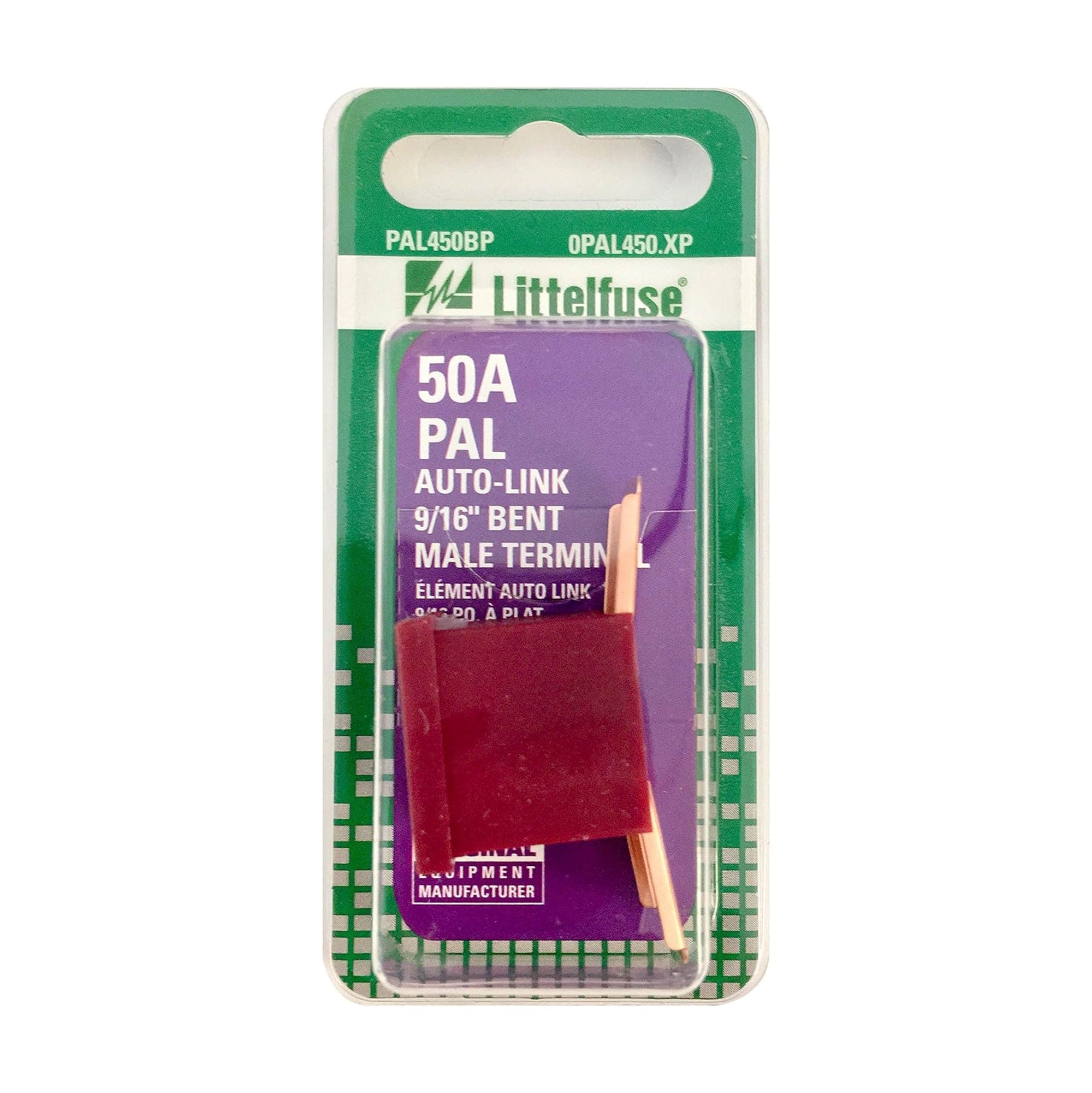 Fuse, Circuit Protection PAL 283 32V 9/16 BNT 50A 0PAL450.XP Littelfuse