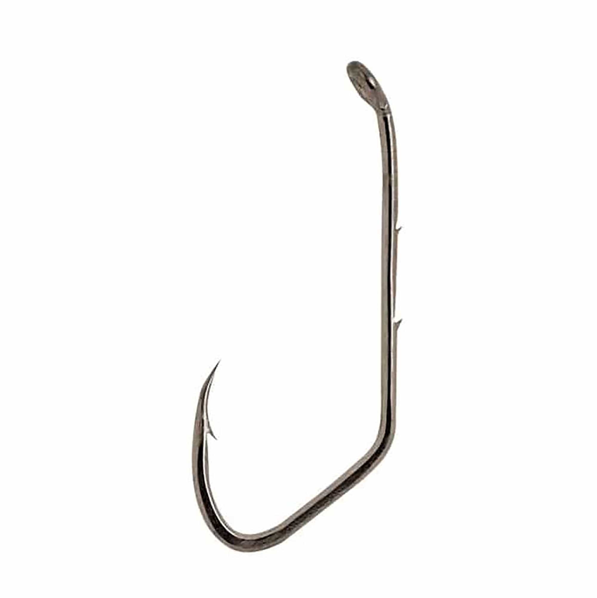 Matzuo 140012-4 Baitholder Sickle Hook #4, Black, 25 Pack