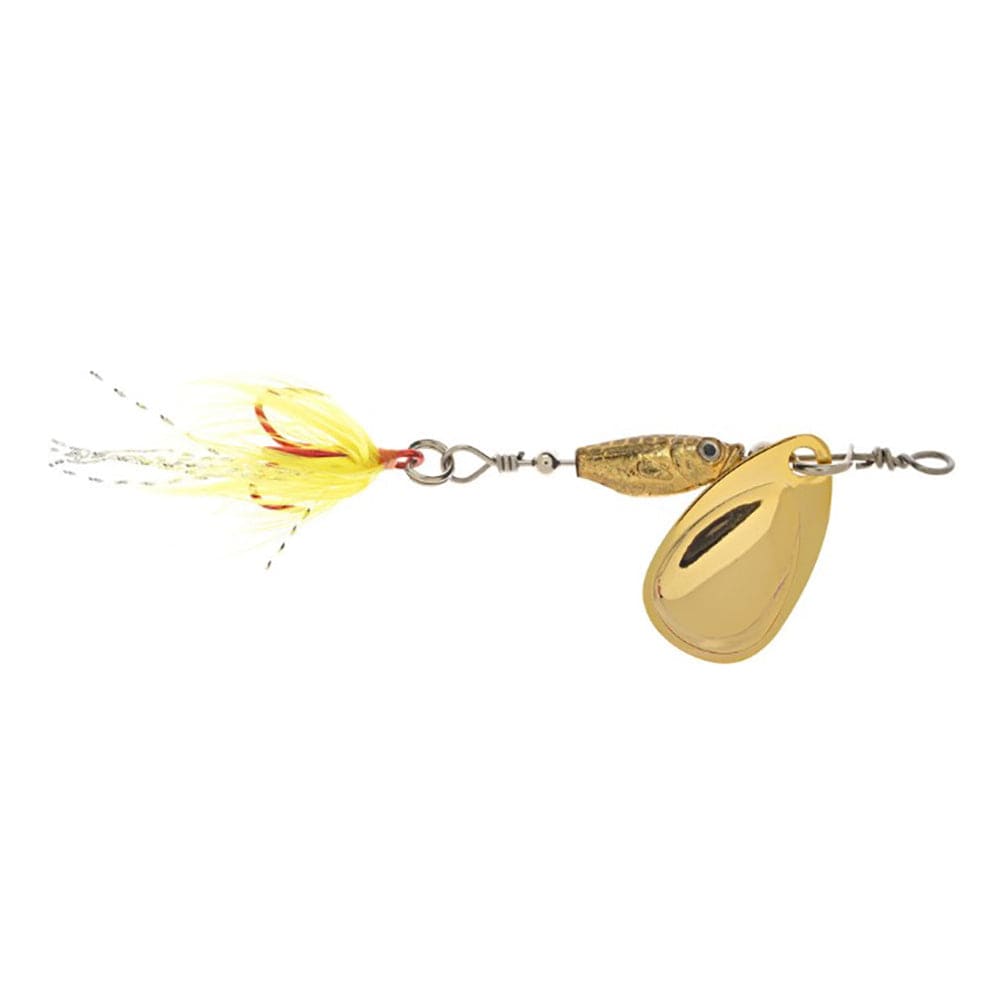 MZ Shockwave Inline Spinner 1/16 Oz , Gold - Matzuo MATZ-1MS-GOLD