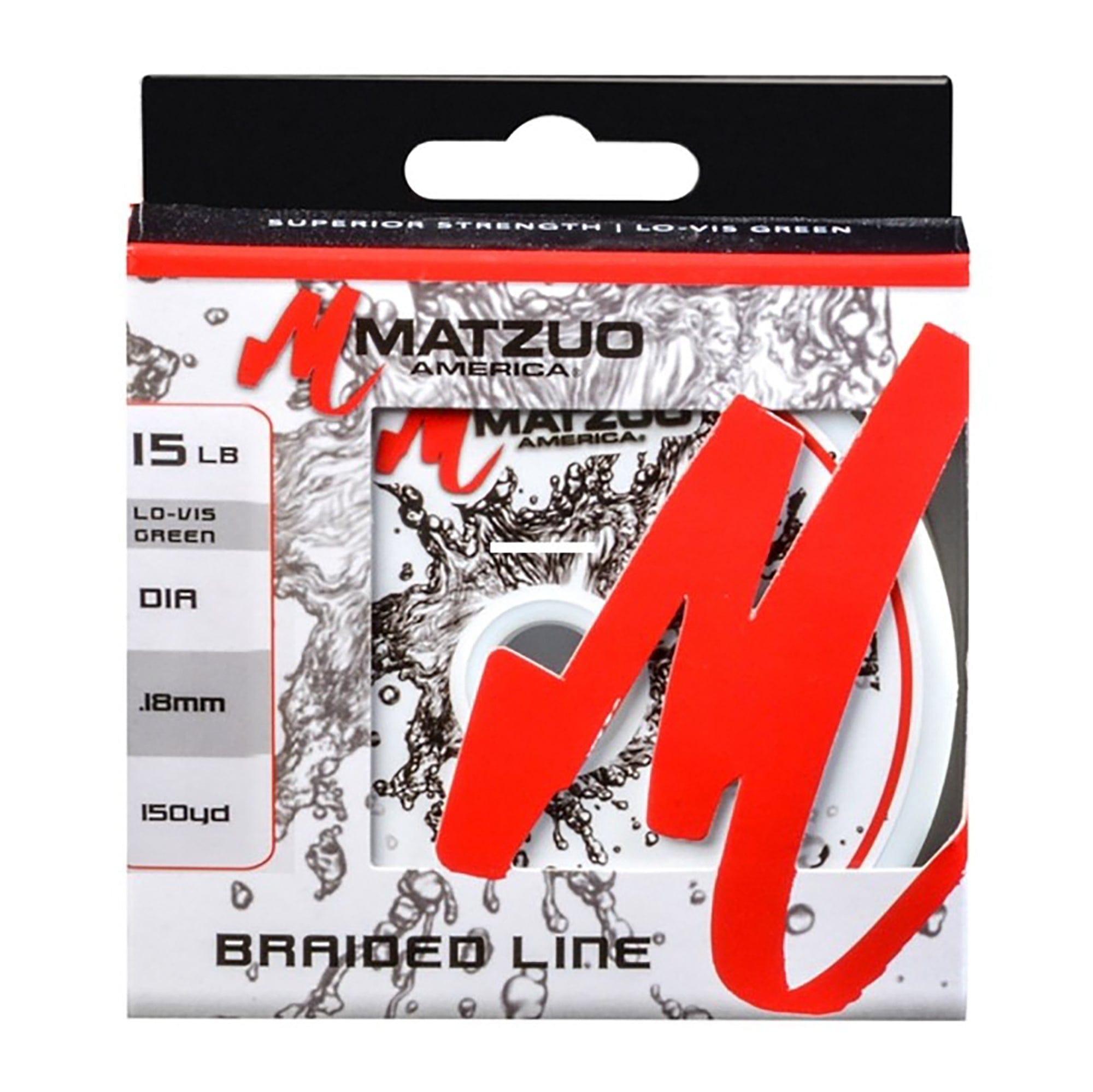 Matzuo Braided Fishing Line 15LB - MZ-BL-15