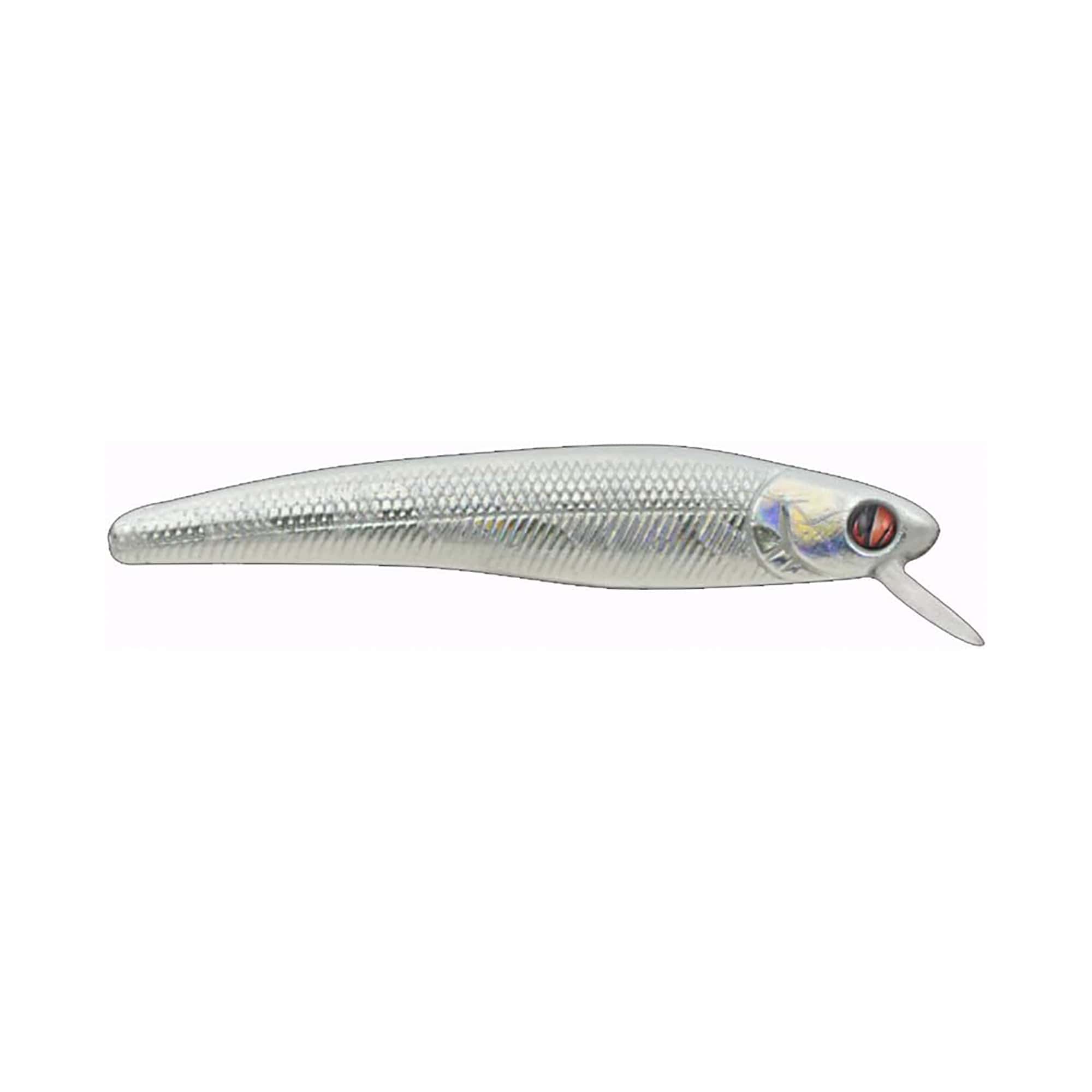 Nano Minnow White Satin Fishing Bait NM5-WTSAT Matzuo