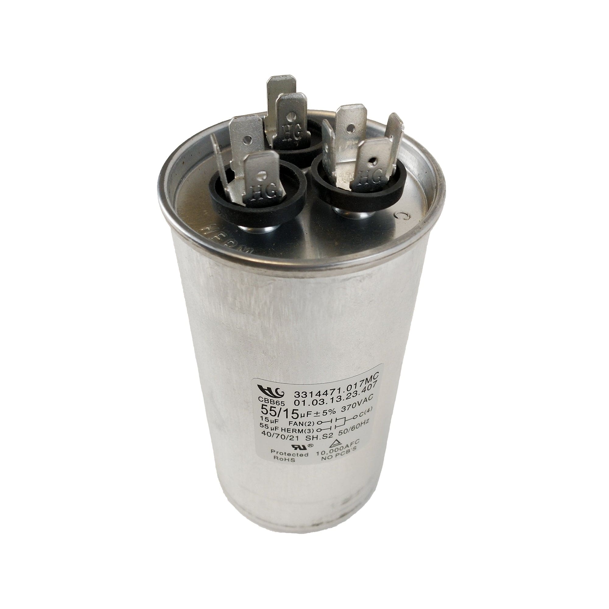 55/15 MFD Dometic RV Air Conditioner Motor Capacitor 3314471.017MC MC Enterprises