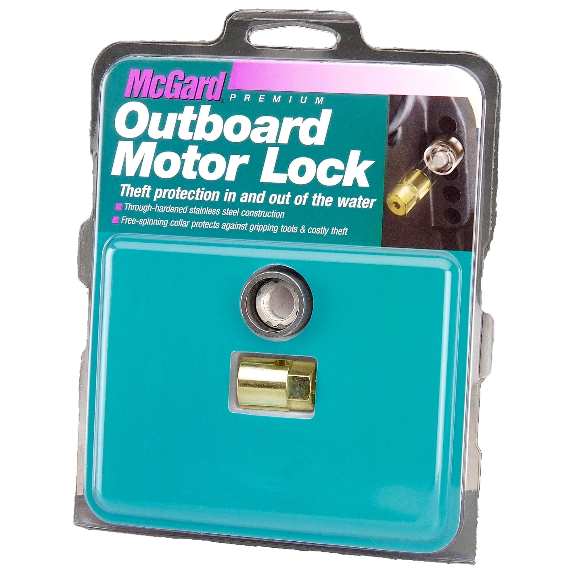 McGard 74037 Marine Single Outboard Motor Lock Set (M12x1.25) - Yamaha/Honda McGard 74037