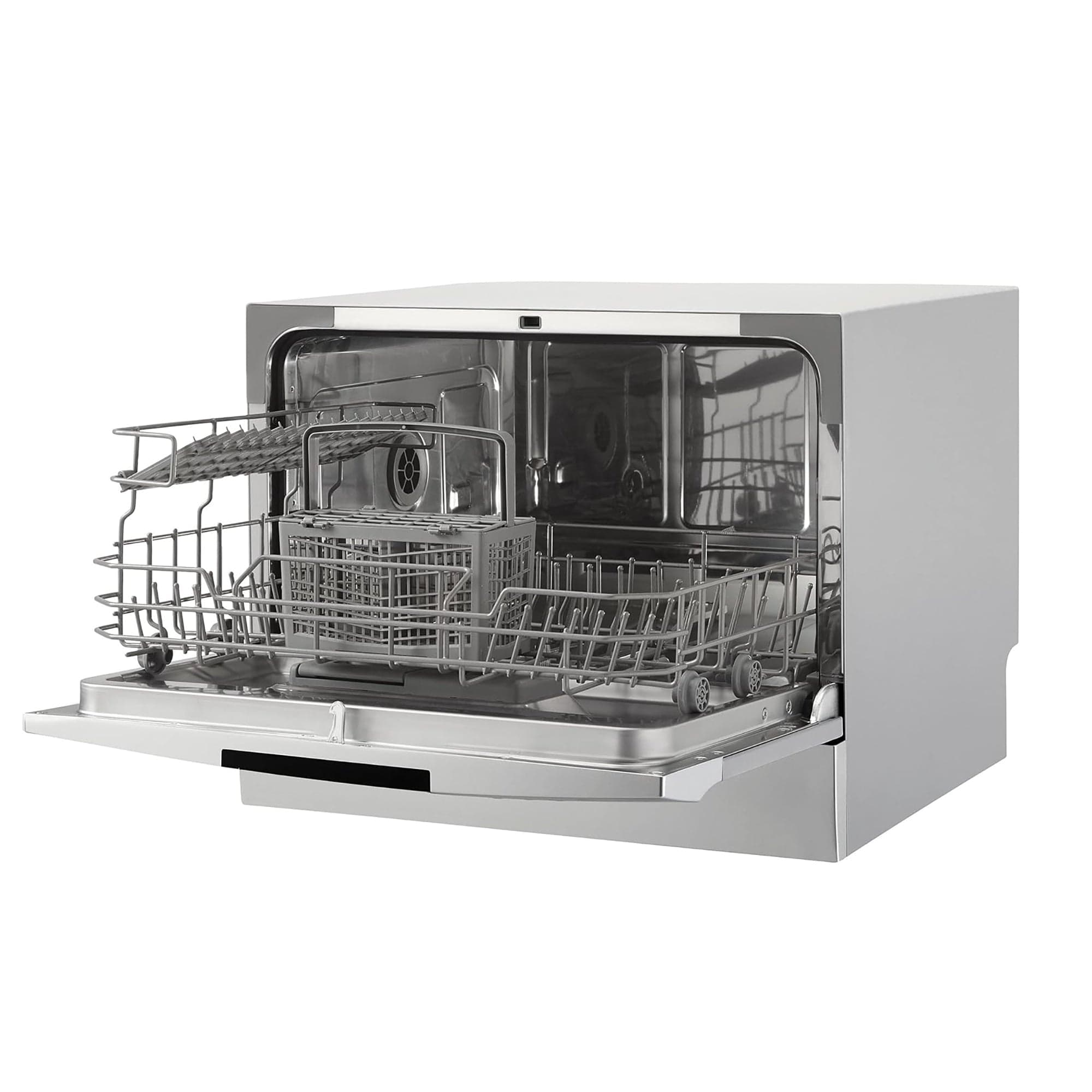 Danby Stainless Steel Interior Countertop Dishwasher 52 dBA, Energy Star, Silver - DDW631SDB