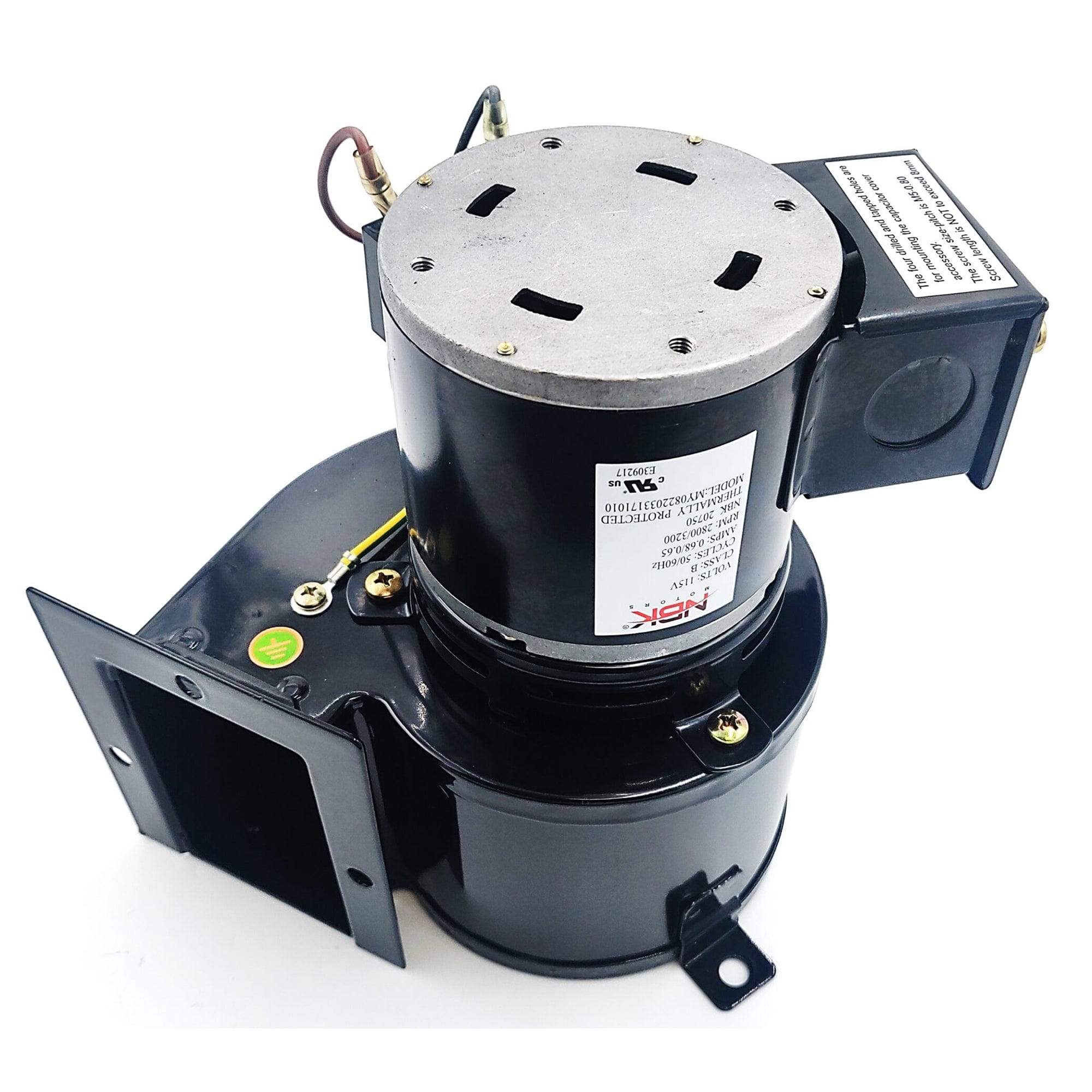 Blower Motor 115V NBK Parts 20750