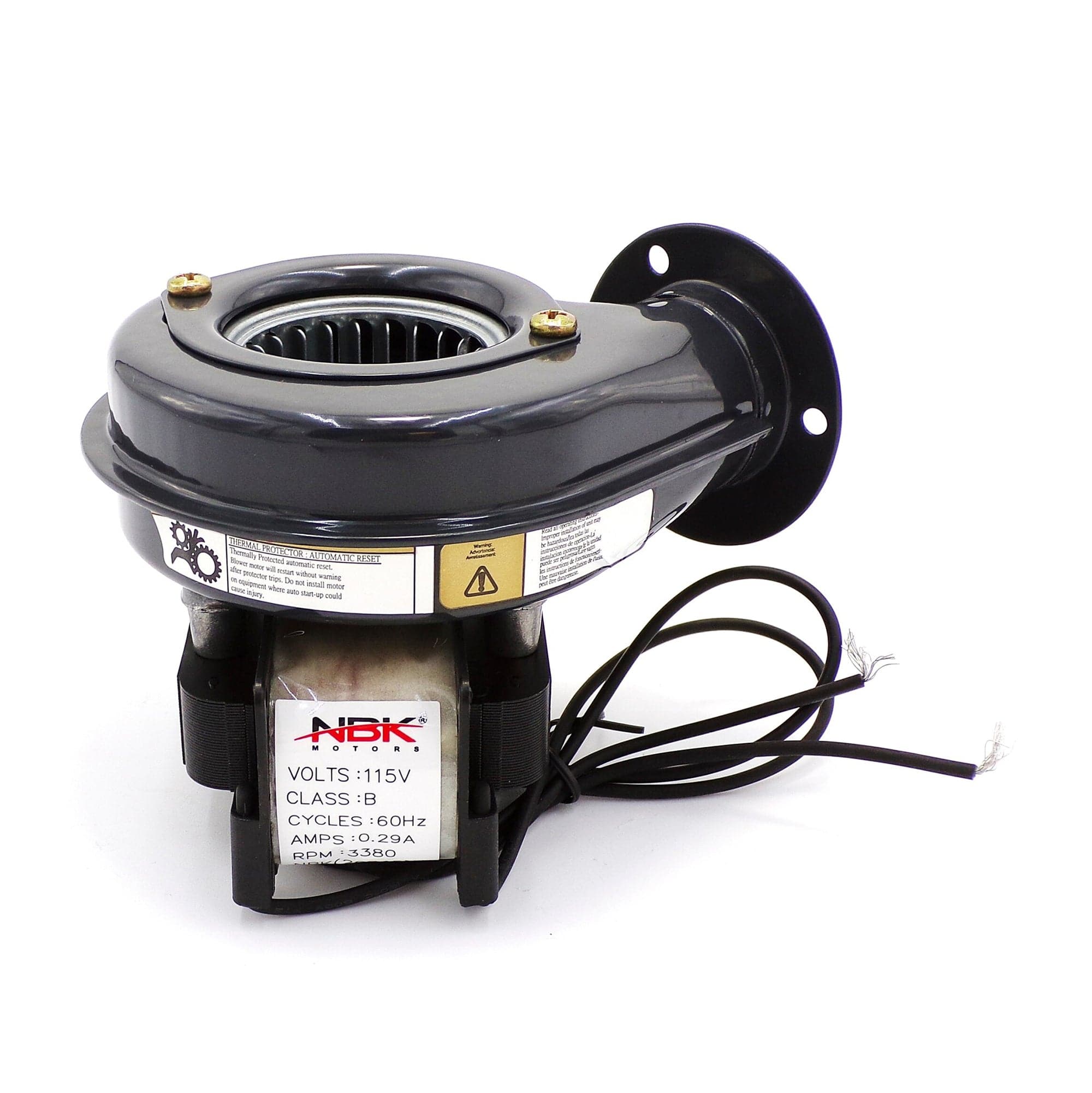 Blower Motor 115V 50 / 60 Hz Replaces Dayton 1TDN1 NBK Parts 20945