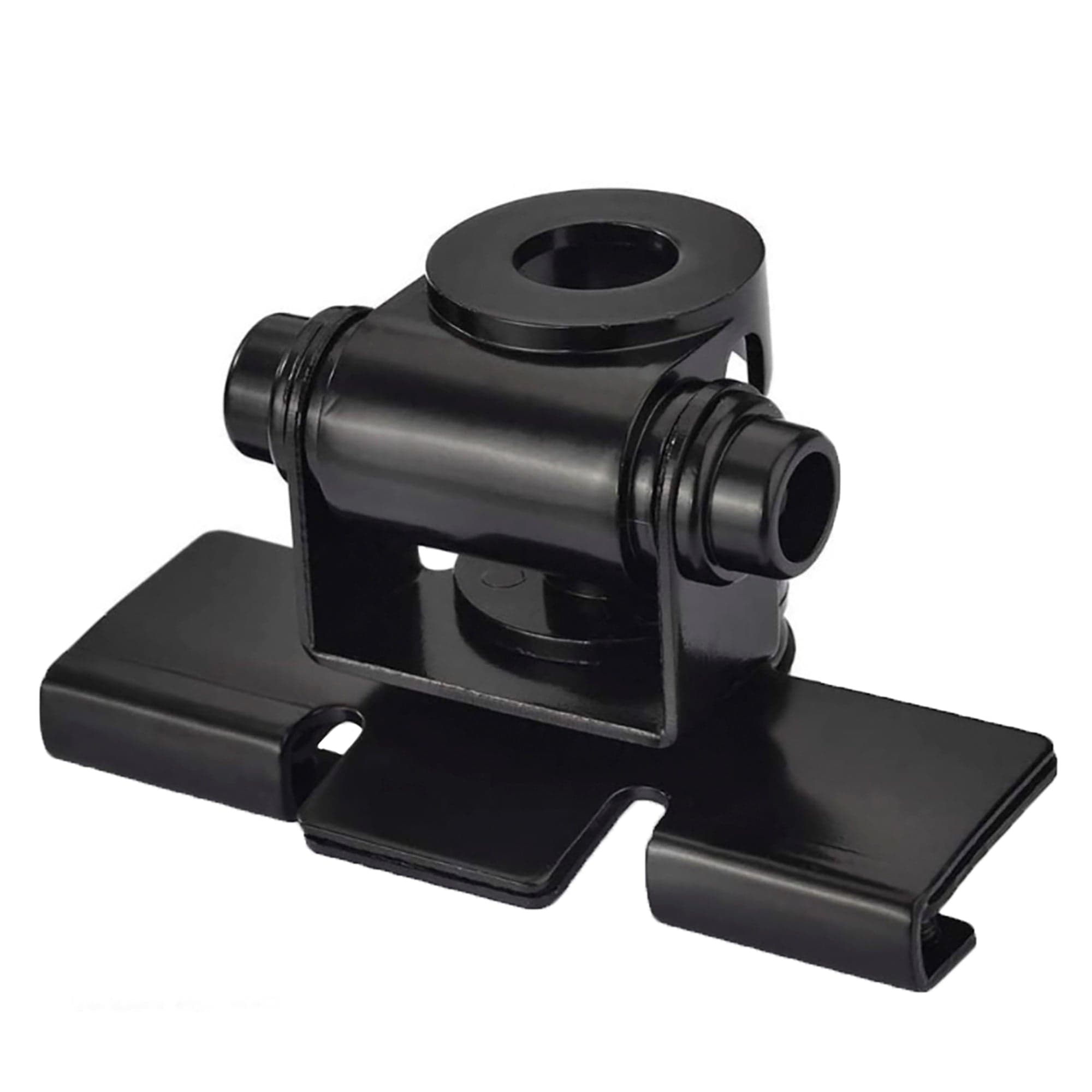 Opek AM-204 16 mm Stainless Steel Hole Trunk Lip Mount w / Fixing Knob - Black Plated