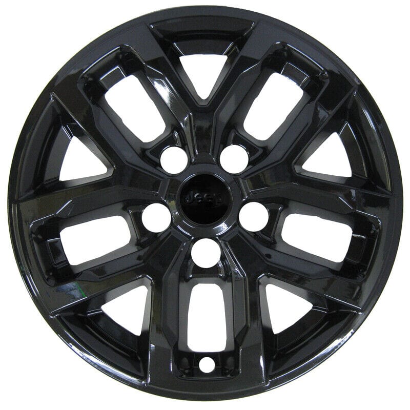 PacRim 7793-GB 17 in. Jeep Wrangler 2023 Gloss Black Wheel Skin Set