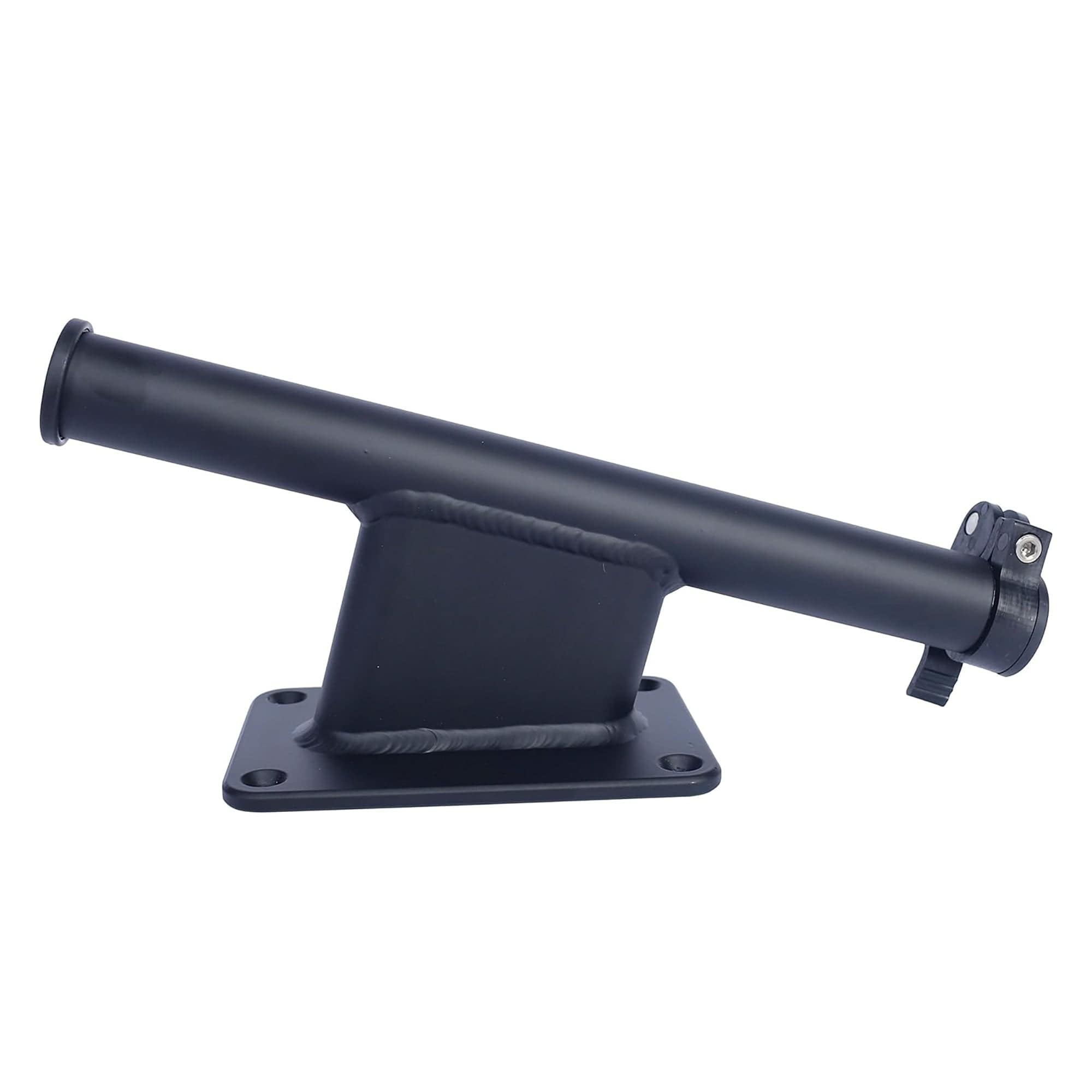 Panther 2.5 Inch Transom Mount Bracket Black Powder Coat - KPS25B