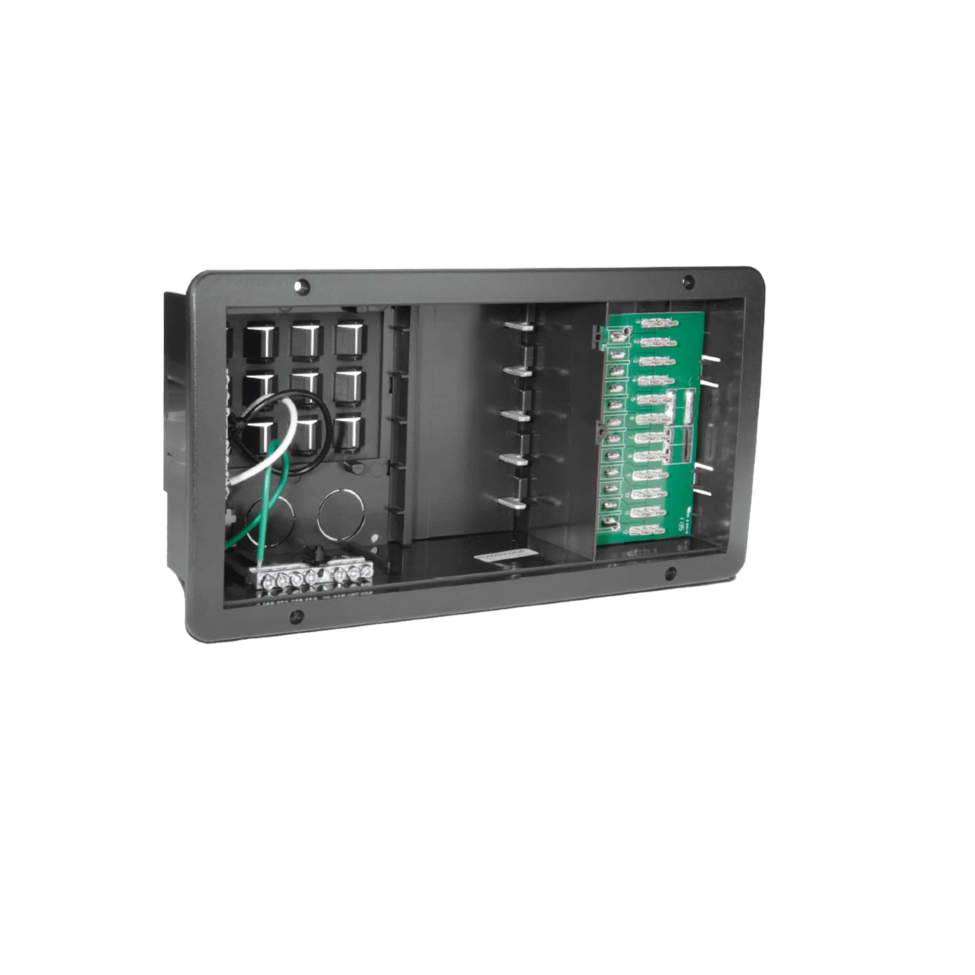 Progressive Dynamics PD50K3Q2GN 30 Amp 5000 Series AC/DC Power Distribution Center Black 30A