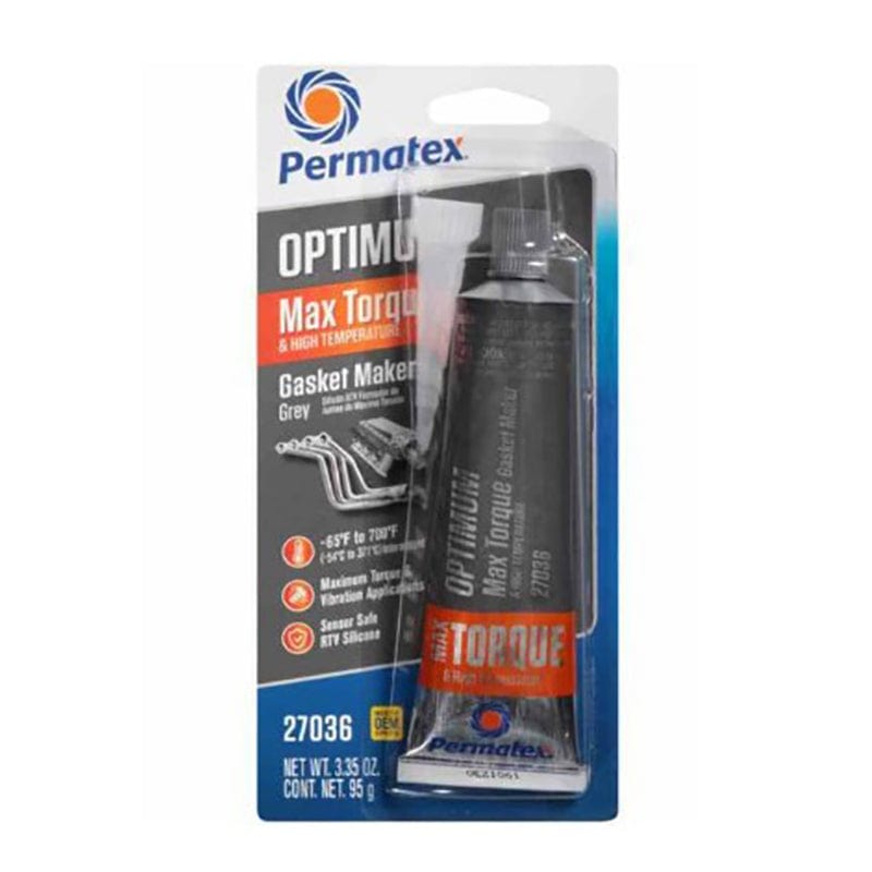 Permatex 27036 Optimum Grey RTV Silicone Gasket Maker - 3.35 Oz.