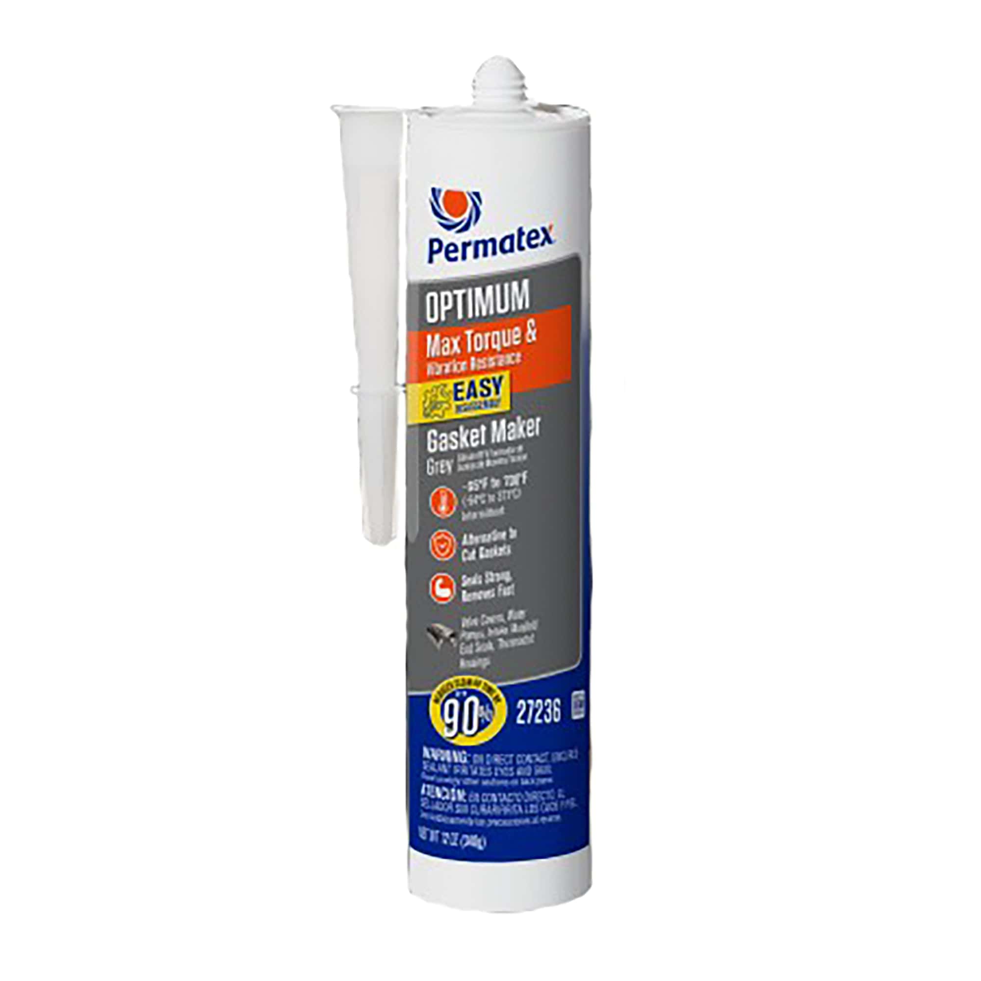 Optimum Grey Gasket Maker 13 Oz Permatex 27236