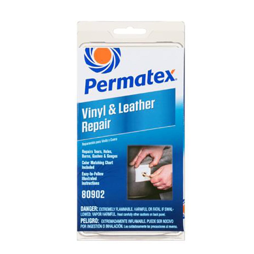 Vinyl and Leather Repair Kit, Clamshell - Permatex 80902