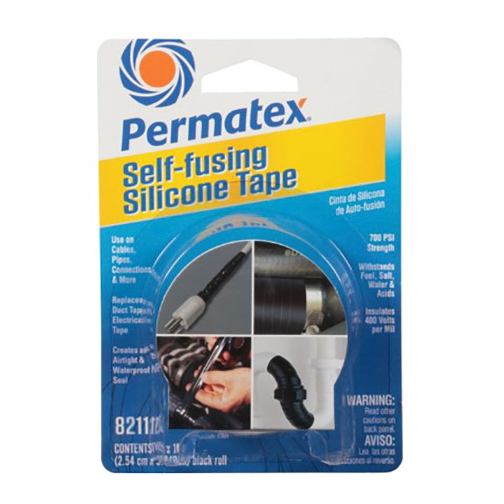 1" x 10' Self-Fusing Silicone Tape - Permatex 82112