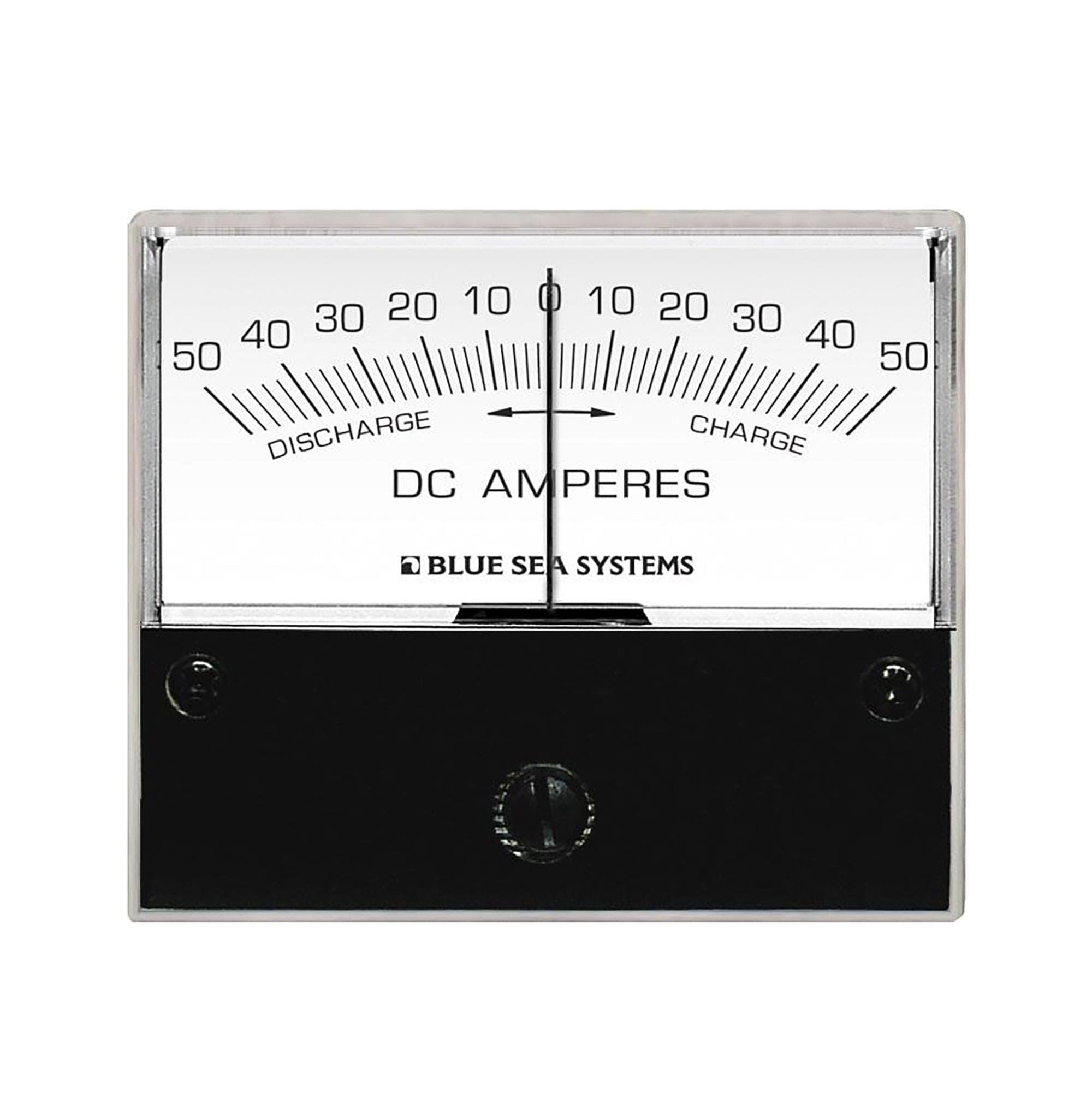 Ammeter DC 50–0–50A w/ Shunt 8252 Blue Sea Systems
