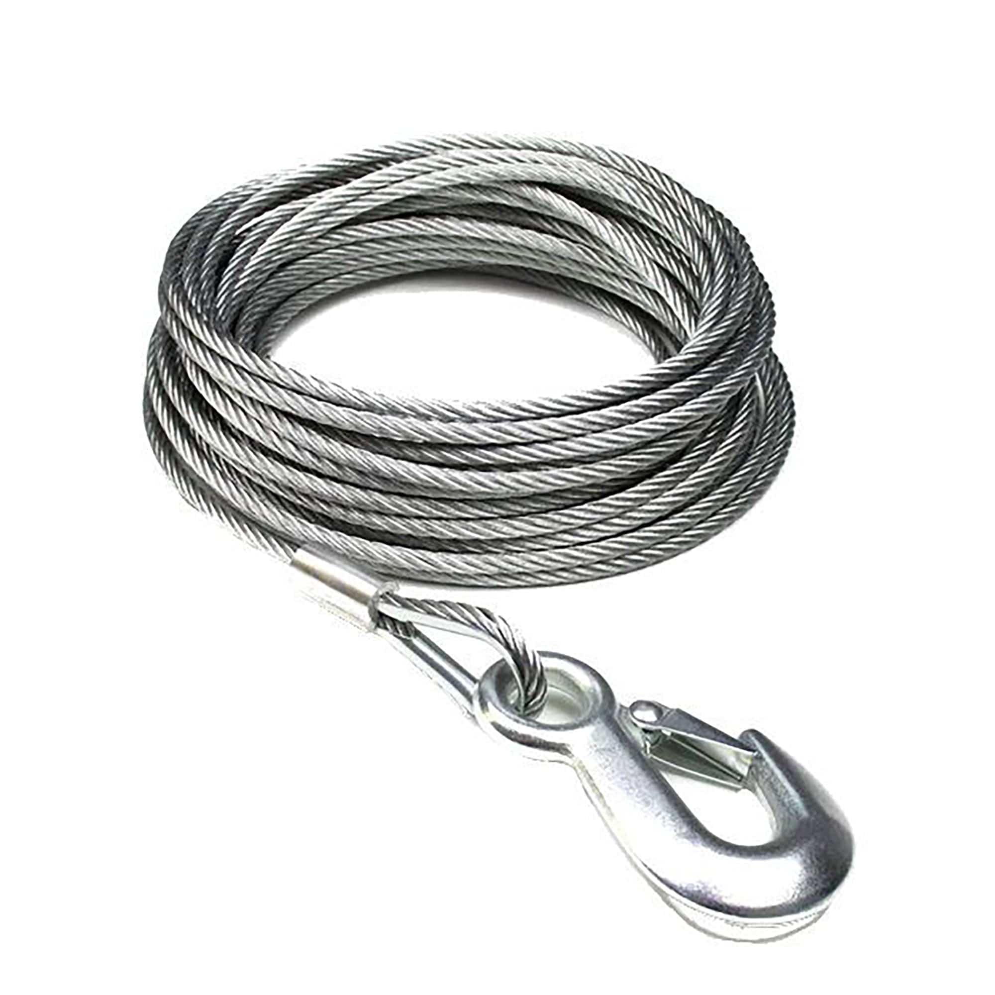 7/32 x 50' Galvanized Electric Winch Cable P7185400AJ PowerWinch