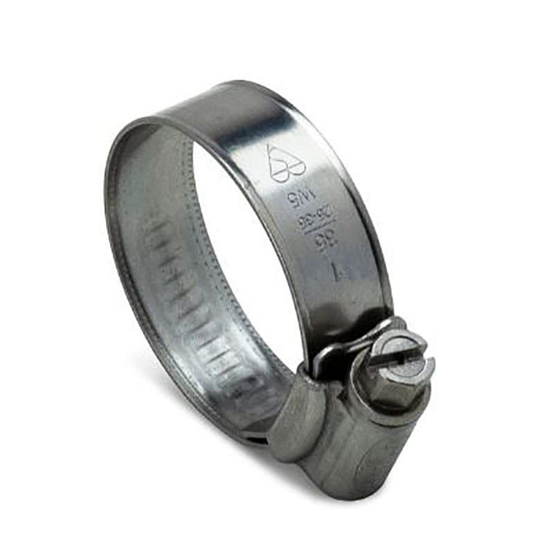 PYI 07-HC3-5B Hose Clamp, SS, SAE 16, 25mm - 35mm, 0.98' - 1.38" - 10 Pack