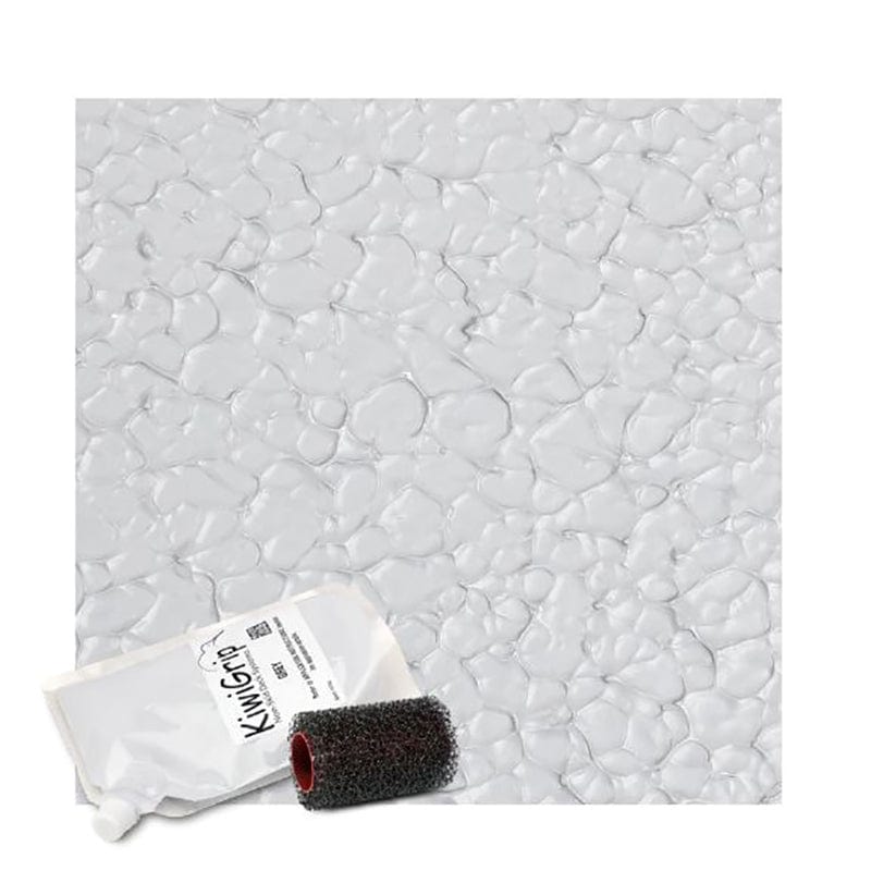 PYI KG-1GP-R KiwiGrip Non-Skid Paint, Grey, 1 Liter Pouch w/ 4" Roller