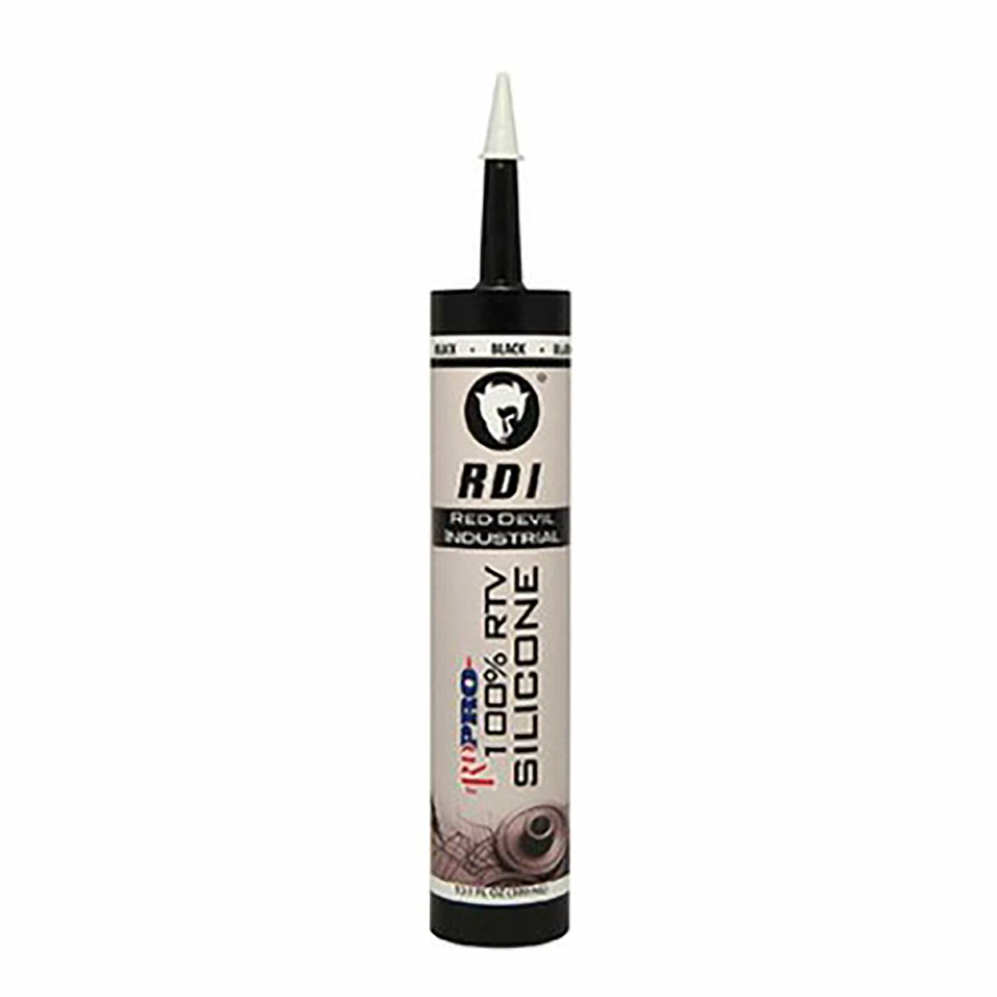 100% Silicone Sealant Black 9.8 FL. OZ. Cart. Red Devil REDD-00816/60