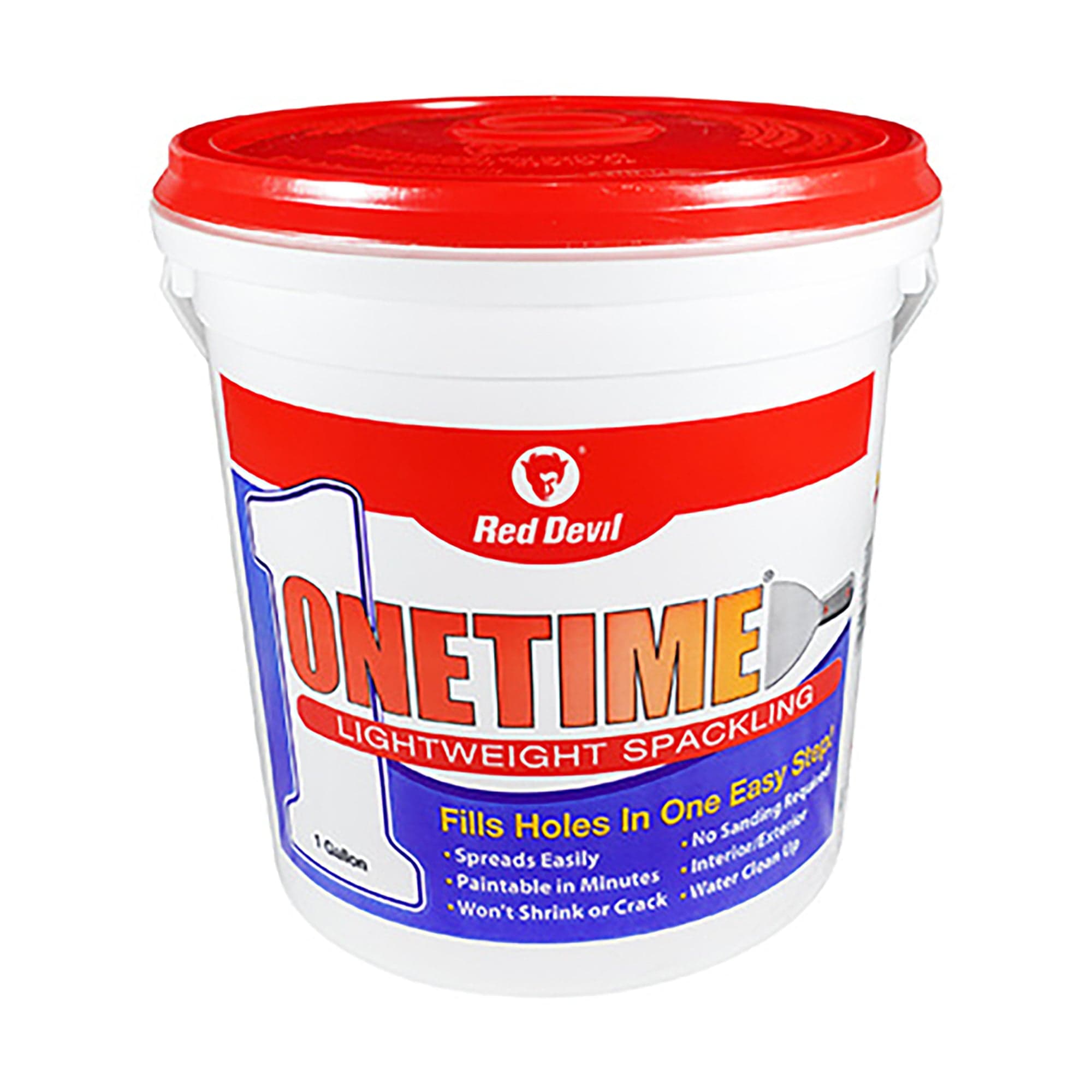 Red Devil 0541 Onetime Lightweight Spackling 1 Gallon Pail