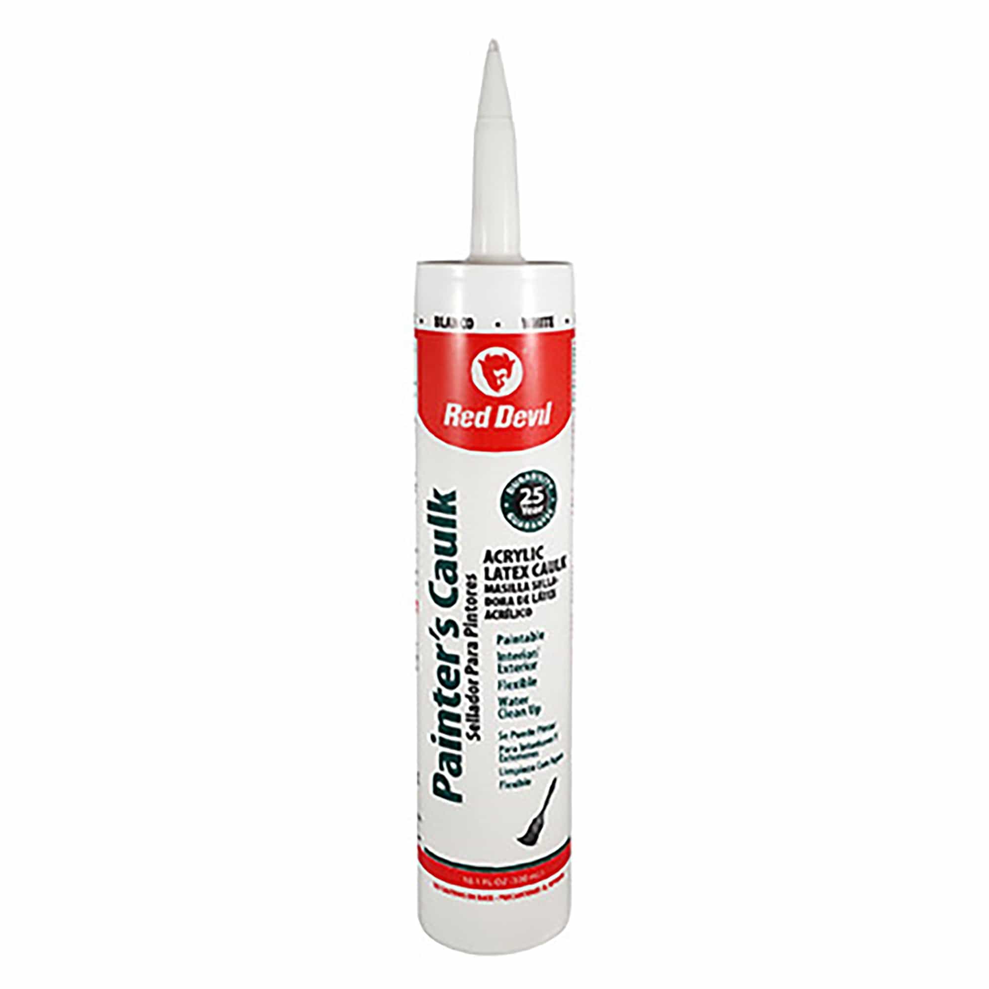 Red Devil Painter's Caulk 10.1 FL. OZ. Cartridge White - 0746