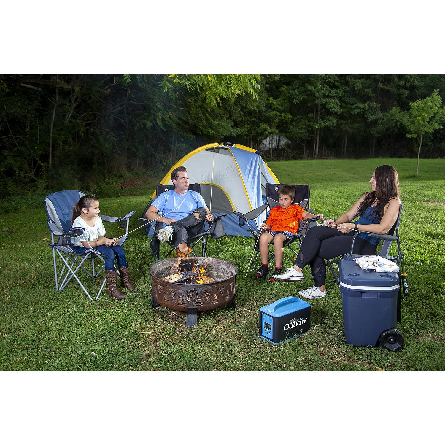 RELiON Outlaw 1072S Portable Power Station - 72A Lithium Battery w/ 1000W Inverter