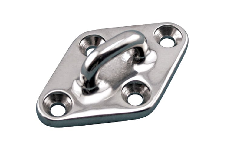 Suncor Stainless 316 SS Heavy Duty 4" Diamond Pad Eye - S3703-0000