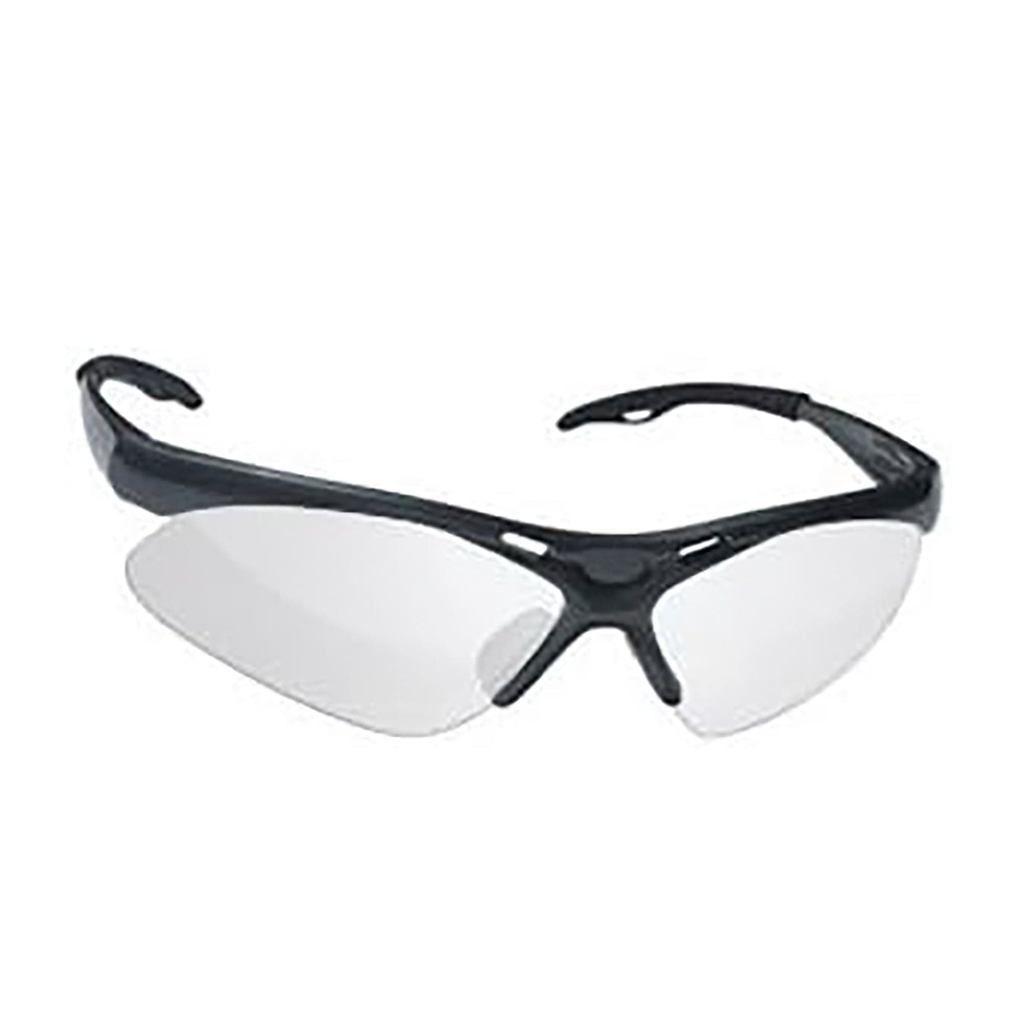 SAS Safety Corp. 540-0203 Diamondbacks Safety Glasses - Black Frame - Smoke Mirror Lens - Polybag