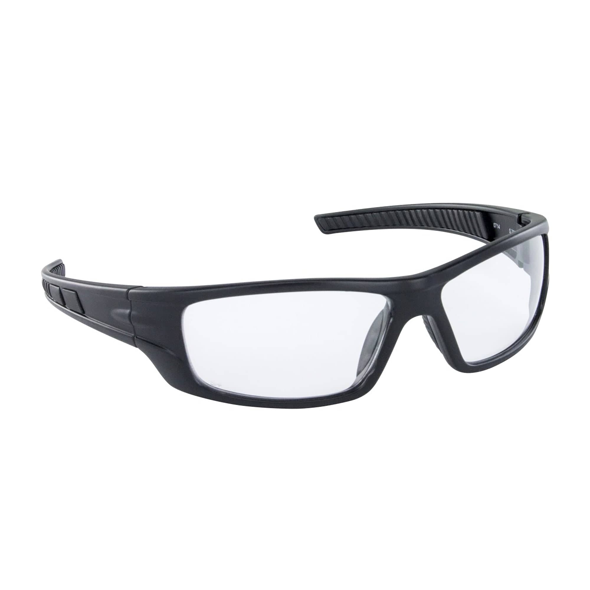 VX9 Clear Lens Black Frame Safety Glasses SAS Safety Corp. 5510-01