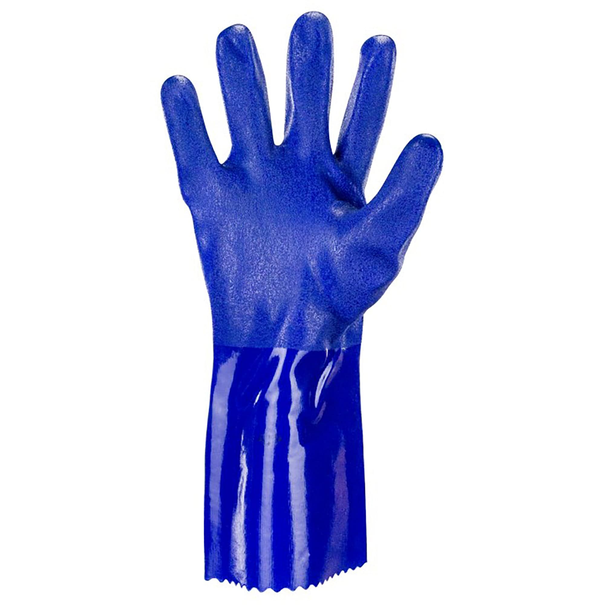 Medium Knit Interlock Liner PVC Gloves SAS Safety Corp. 6552