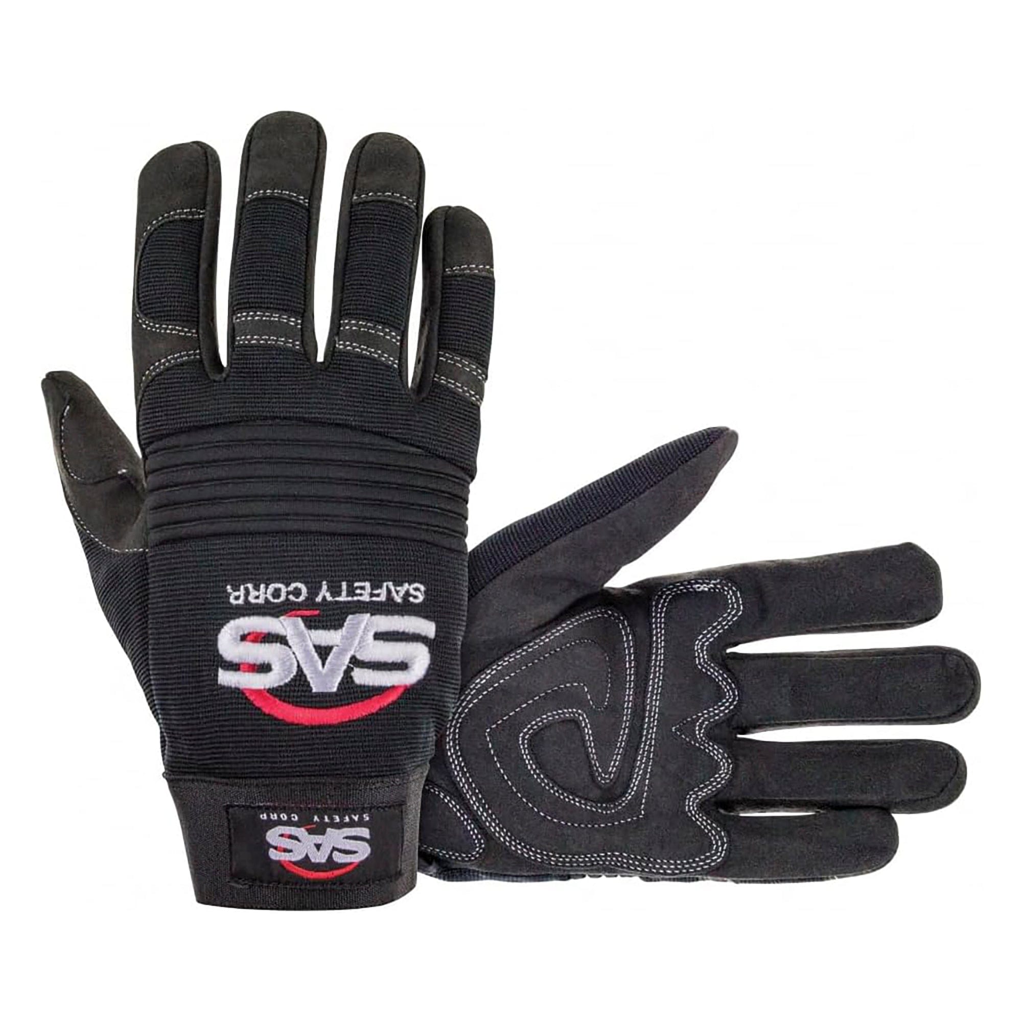 Black MX Pro Tool Mechanic's Gloves - Medium - SAS Safety 6712