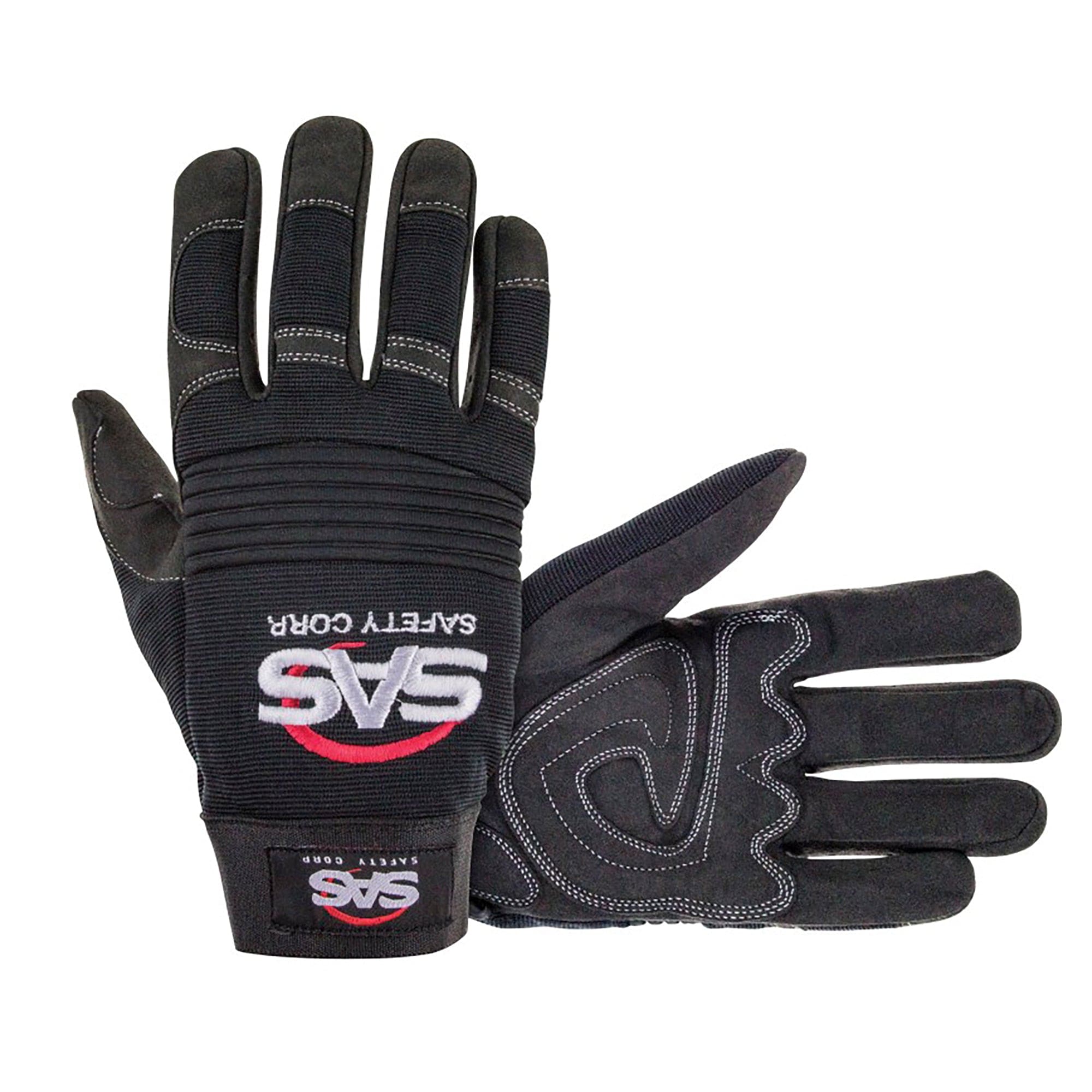 MX Pro Impact Mechanic's Gloves - Black - 2XLrg SAS Safety 6715