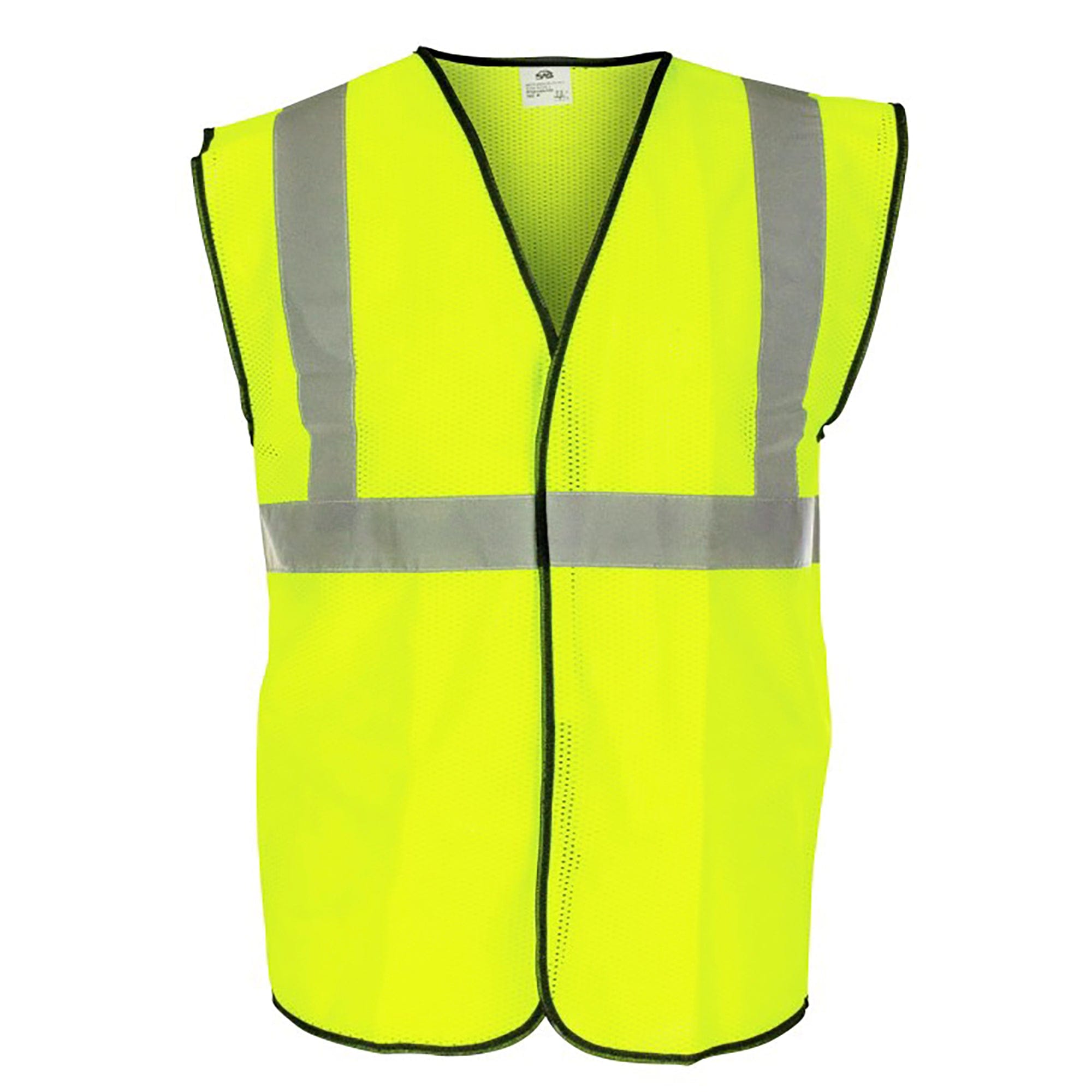 Class 2 Yellow Hi-Viz Large Safety Vest SAS Safety 690-1209