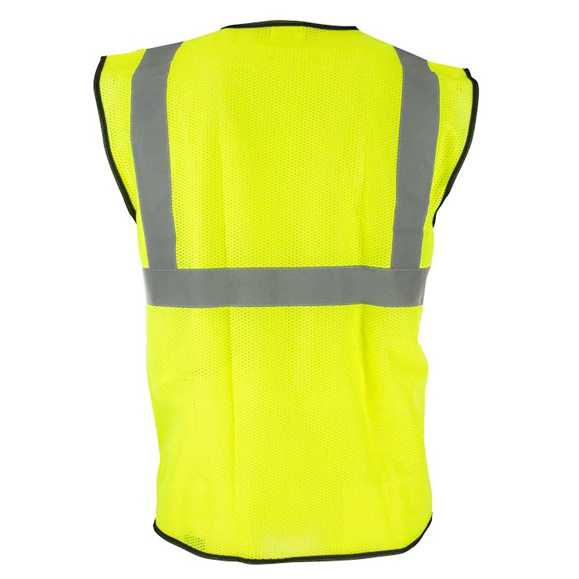 Class 2 Yellow Hi-Viz Large Safety Vest SAS Safety 690-1209