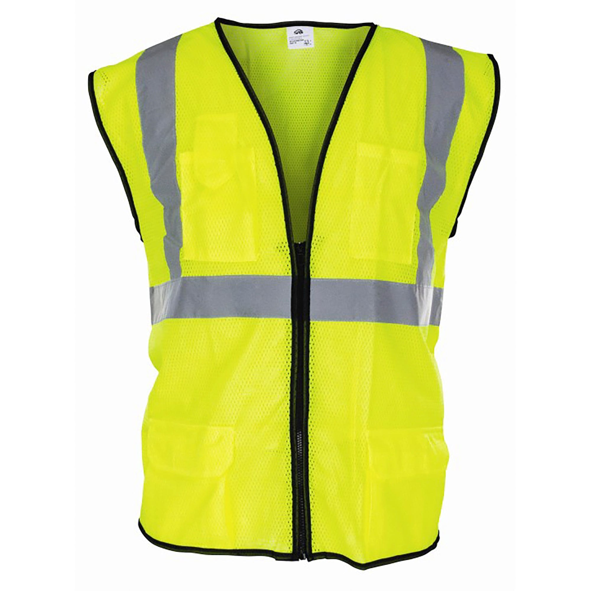Class 2 Surveyors Yellow Large Safety Vest SAS Safety 690-2209
