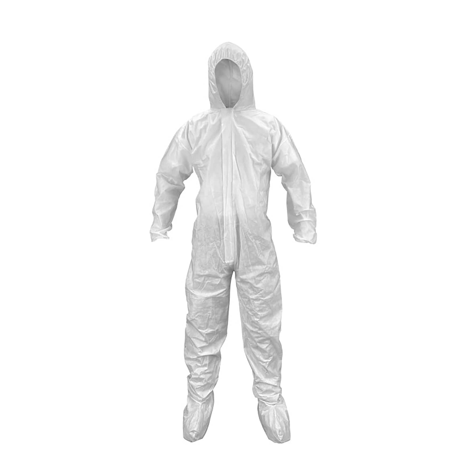 SMS General Purpose Hooded & Booted Coverall, Retail - XLrg SAS Safety 6974