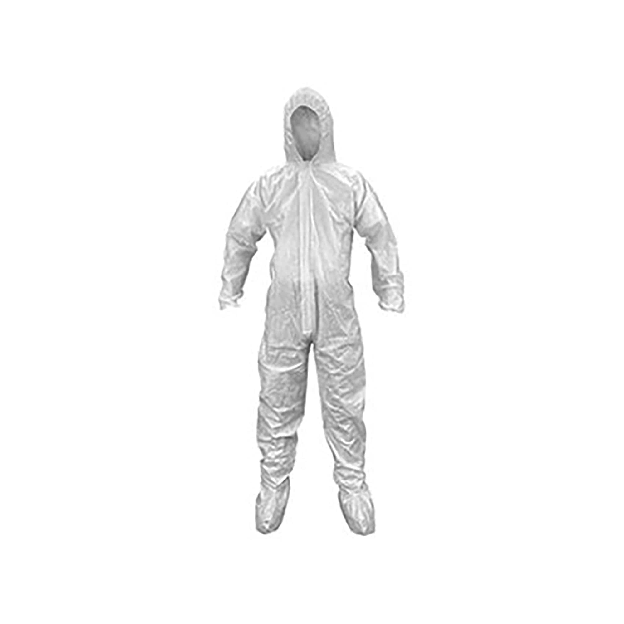 SMS General Purpose Hooded & Booted Coverall, Retail - 2XLrg SAS Safety 6975