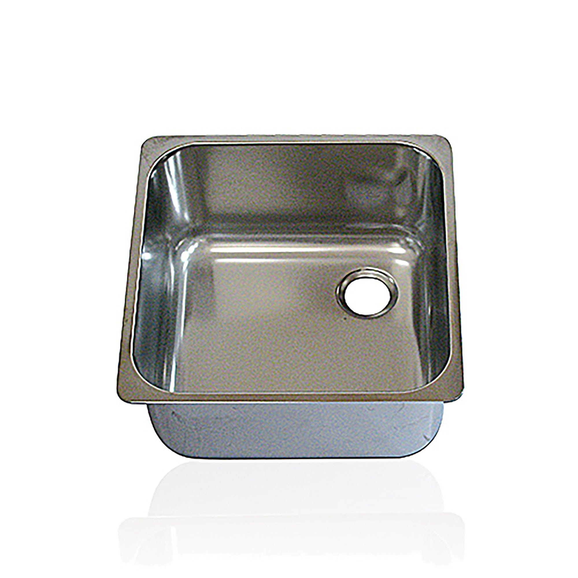 Scandvik 10245 Stainless Steel 14 x 14 x 7.25" Sink
