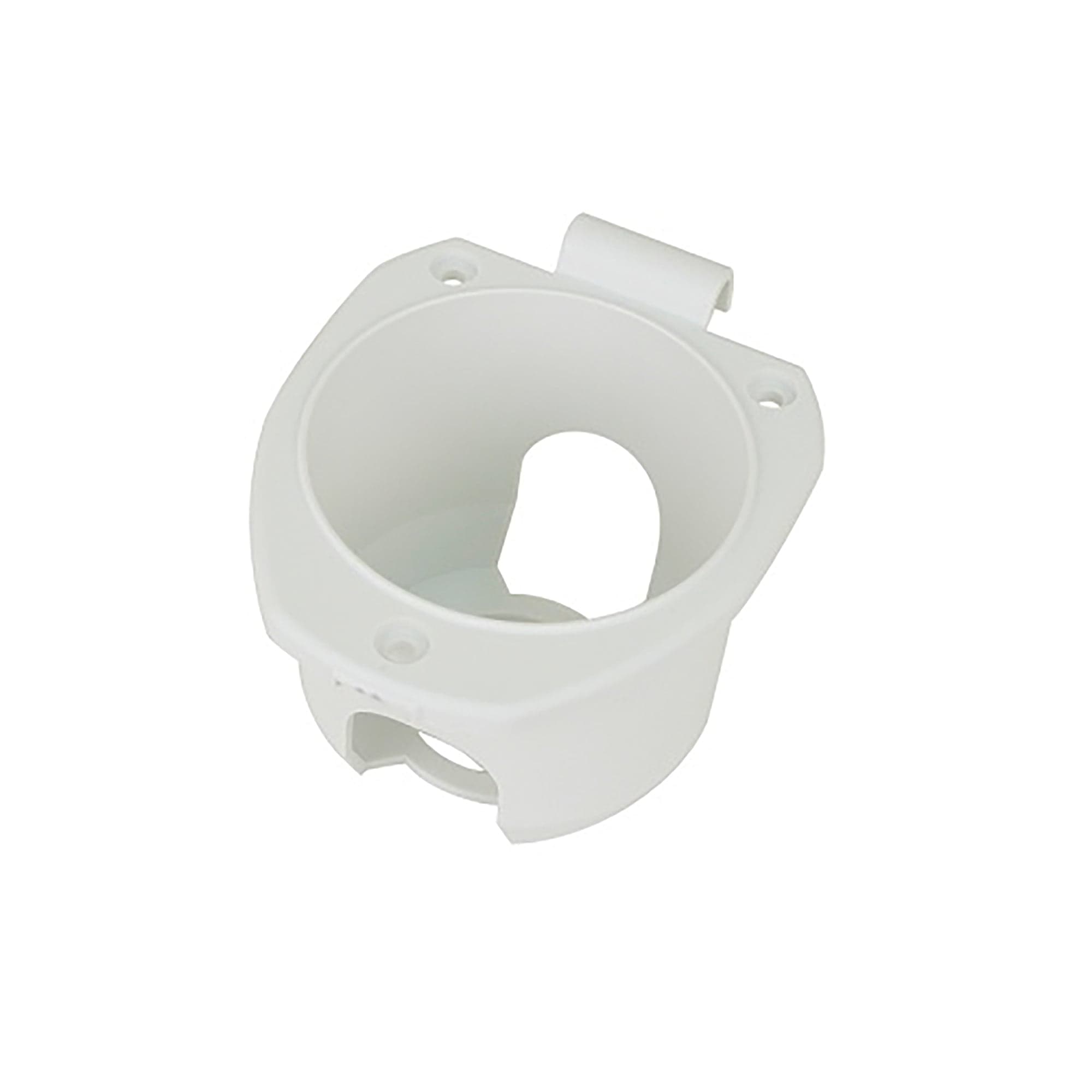 Scandvik 12152 White Cup Transom Shower w/ Hinge