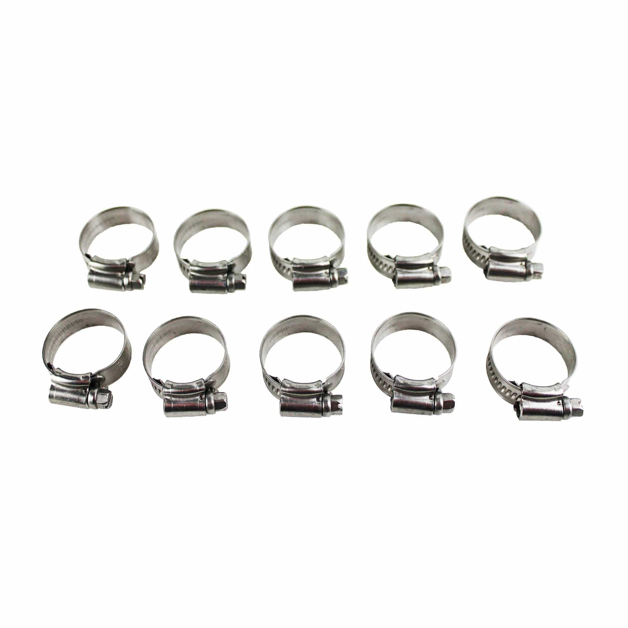 Scandvik 13628 SS 316 Clamp #10 - 10 Pack