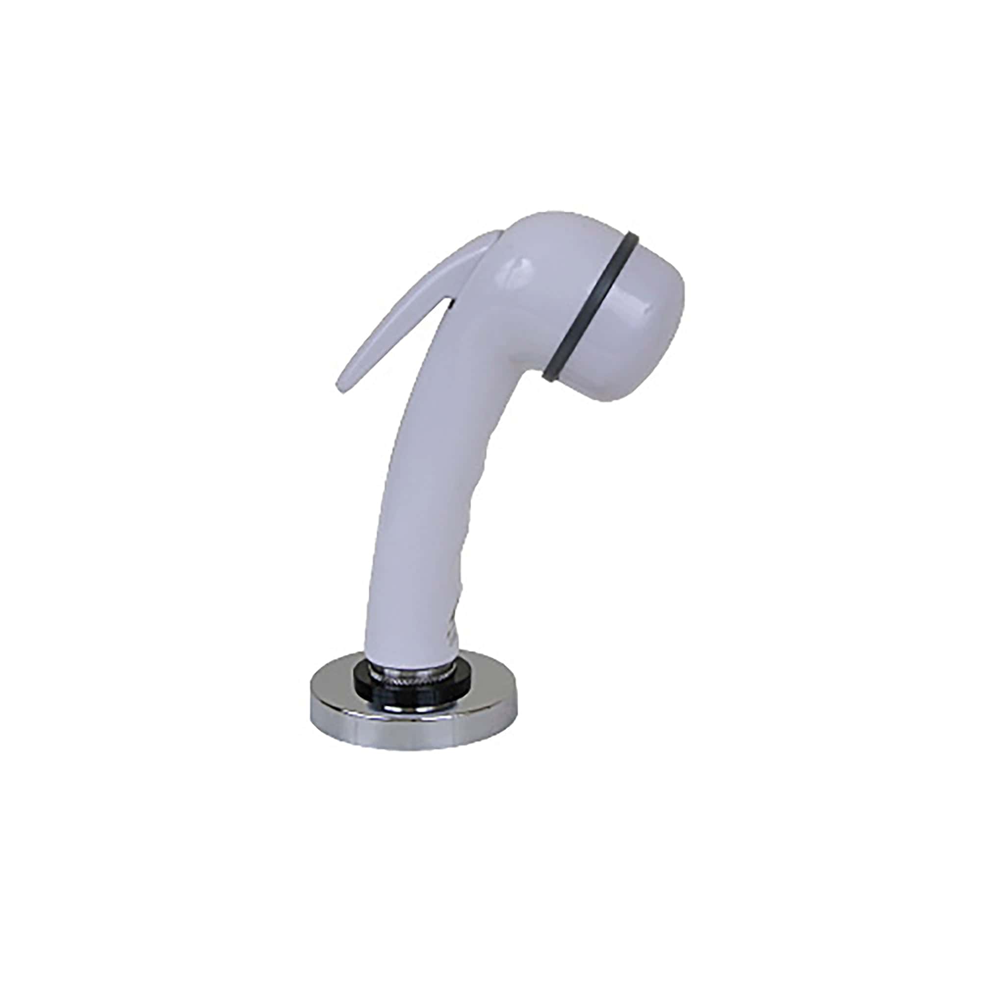 Scandvik White Sprayer w/ Chrome Flex Hose - 14029