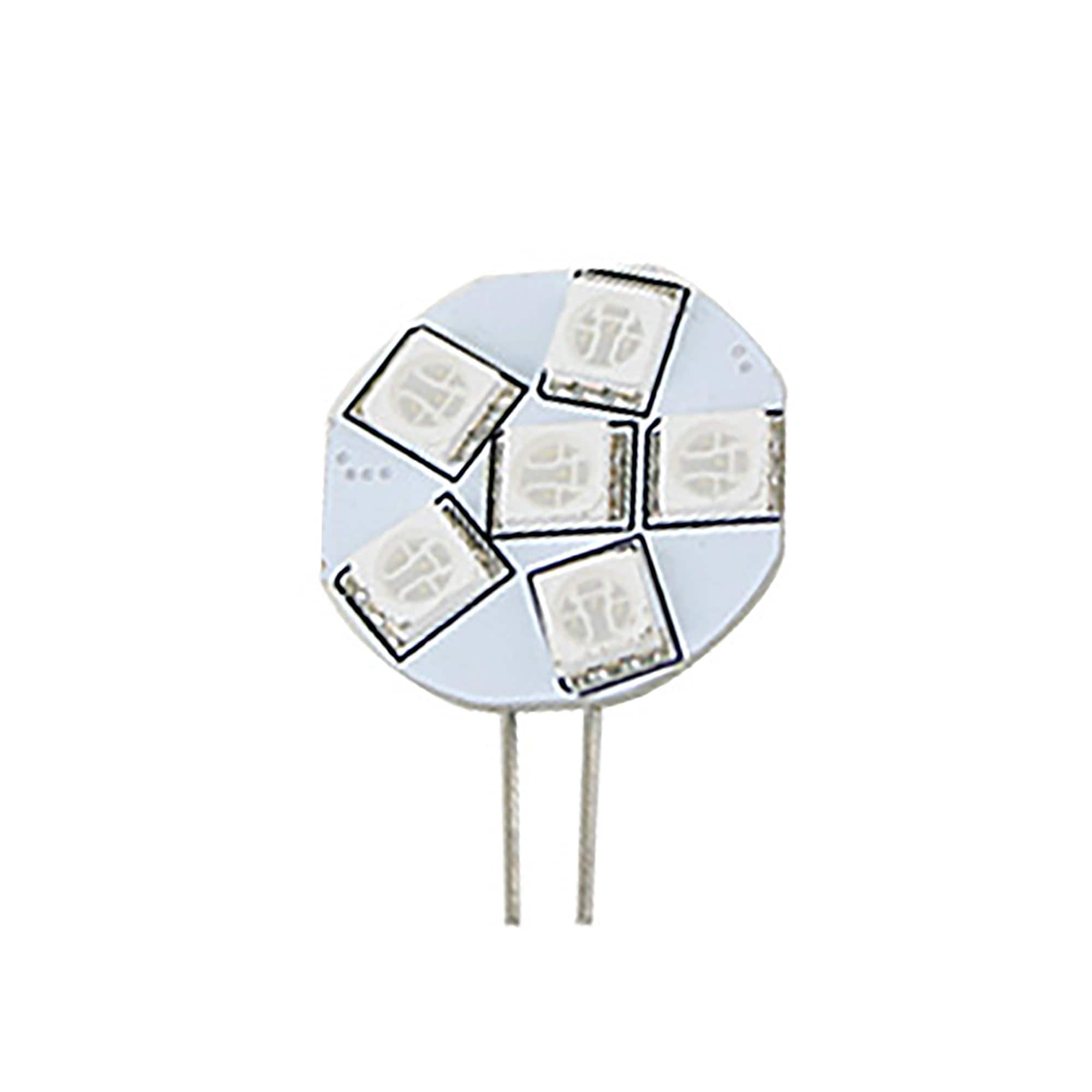 Scandvik 41023 LED G4 Bulb Wafer 6 SMD5050 LEDs , Red