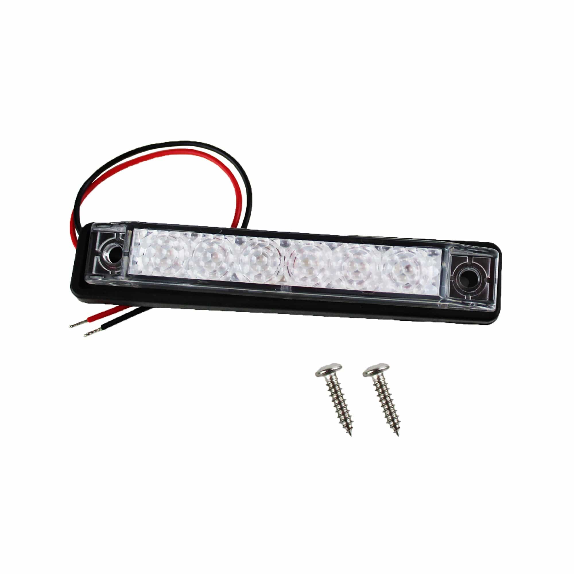 Scandvik 41641P 4" LED Strip Light 12V W/ Gasket IP67, Blue