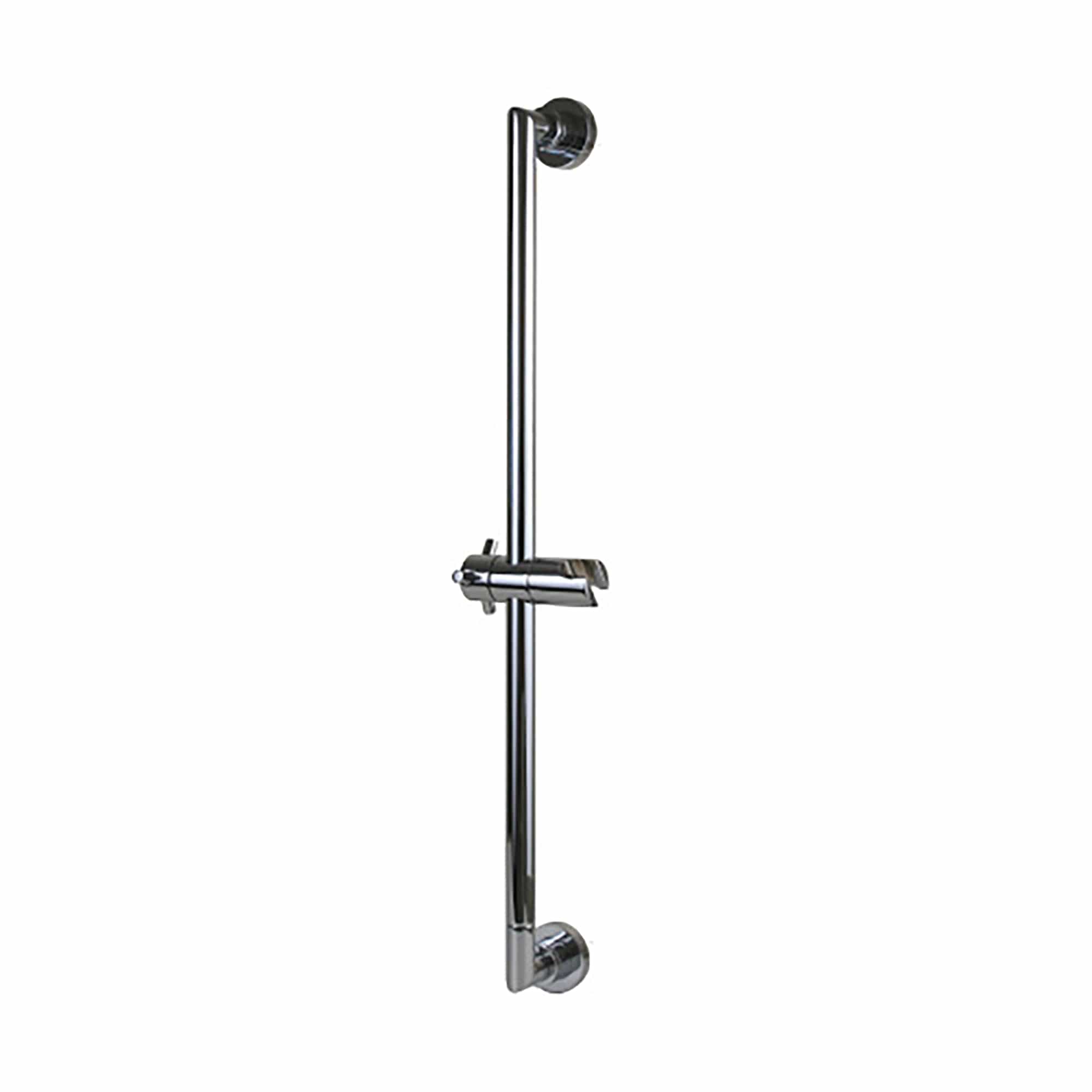Scandvik 71005 Chromed Brass Shower Rail for Straight Shower Handles
