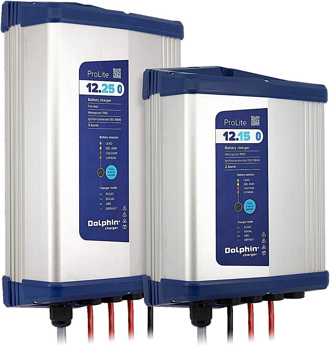 PROLITE Dolphin 12V - 15A Battery Chargers Scandvik 99215