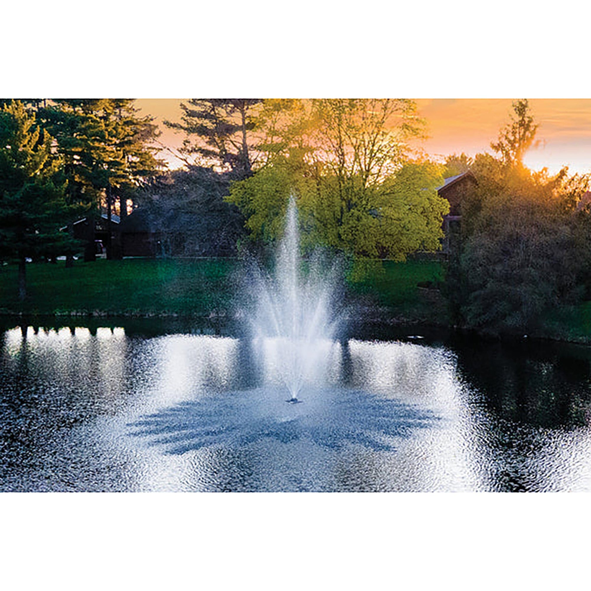 Amherst Fountain, 1 Hp, 115 Volt, 100 Feet Scott Aerator 13239.1