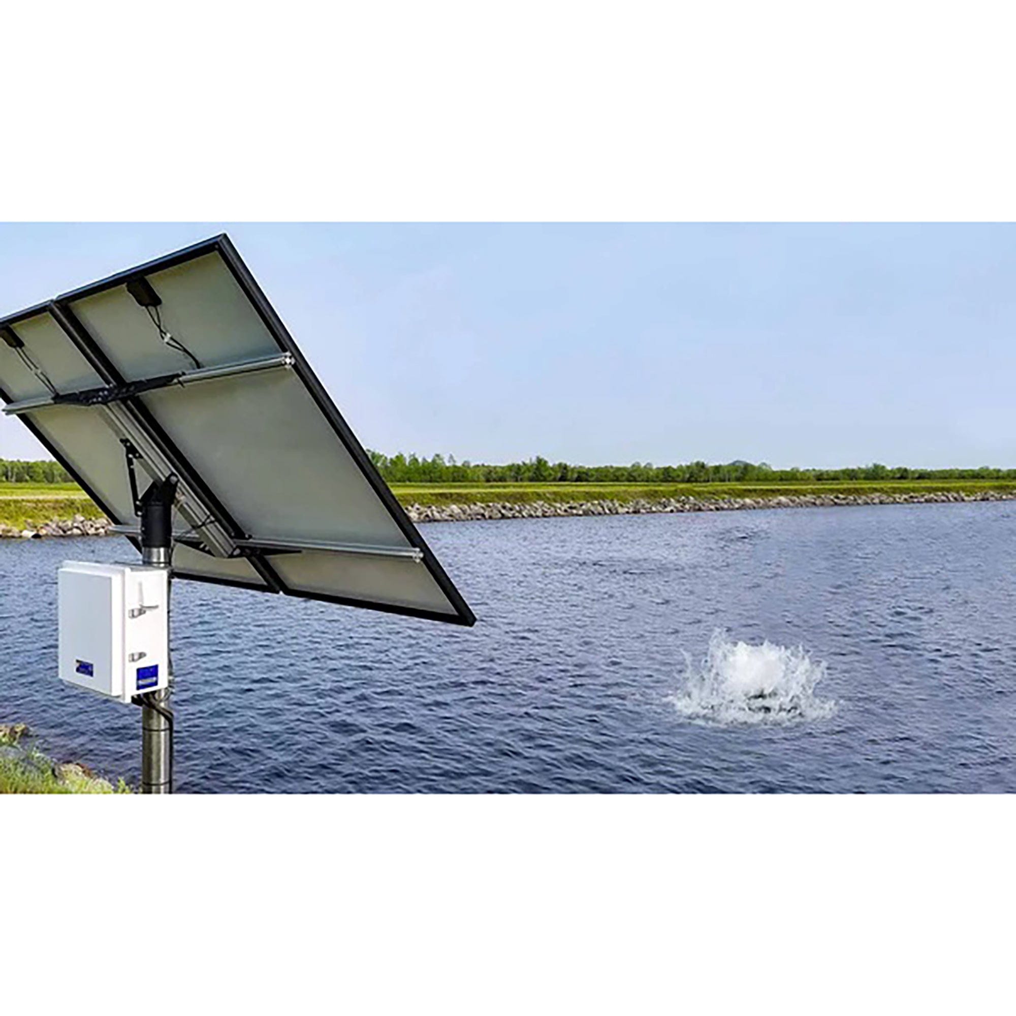 Solar Boilermaker Aerator, 3/4 Hp, 100 V Scott Aerator 15101