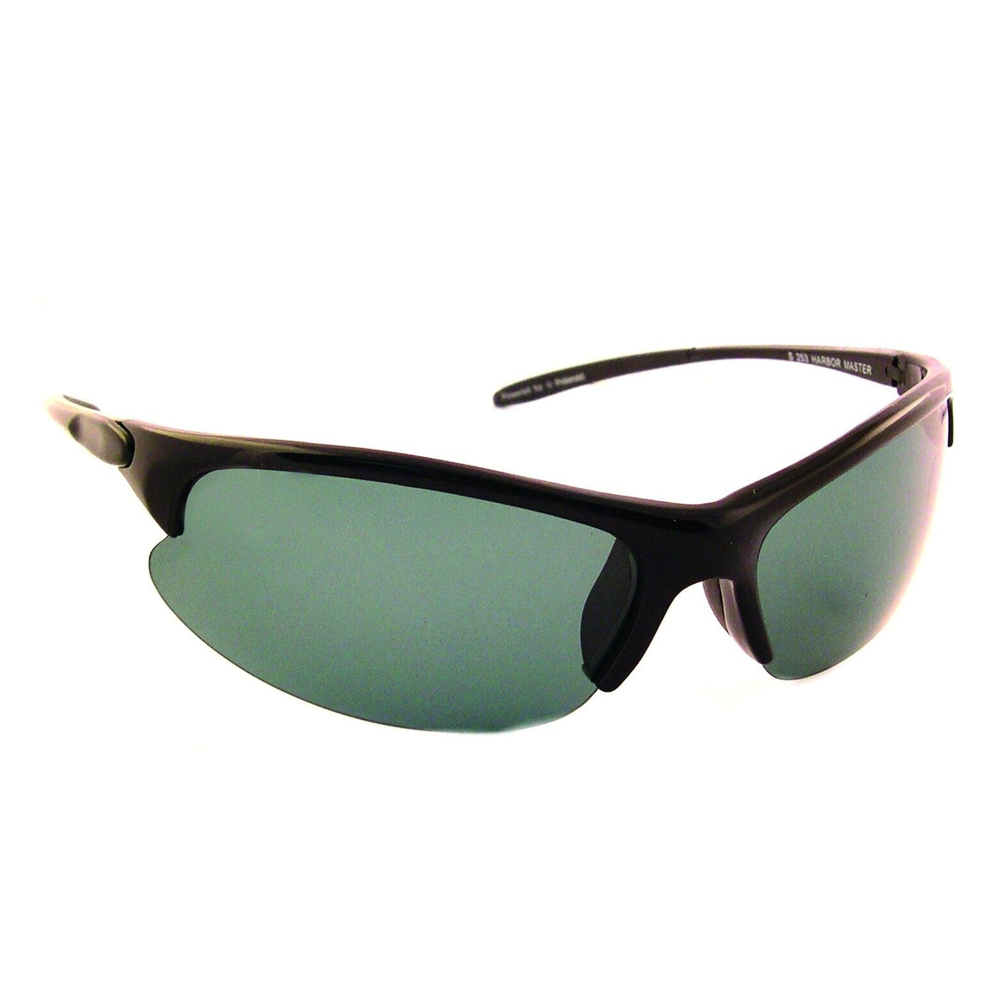 Sunglasses Black Frame / Grey Lens Polarized 10mm Sea Striker Harbor M